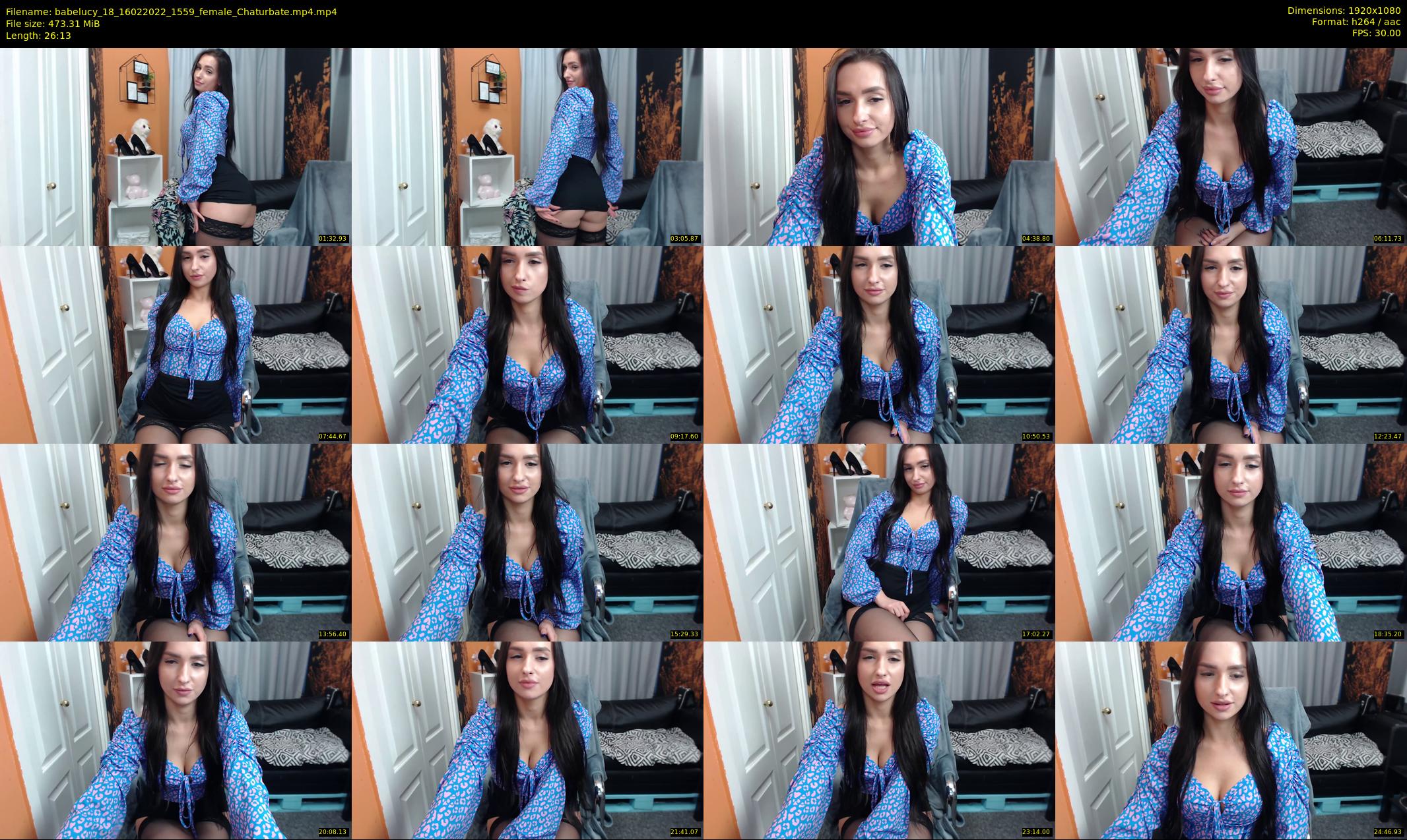 babelucy_18 — 27 minute Chaturbate female cam show recording, 1080p, Feb 16, 2022