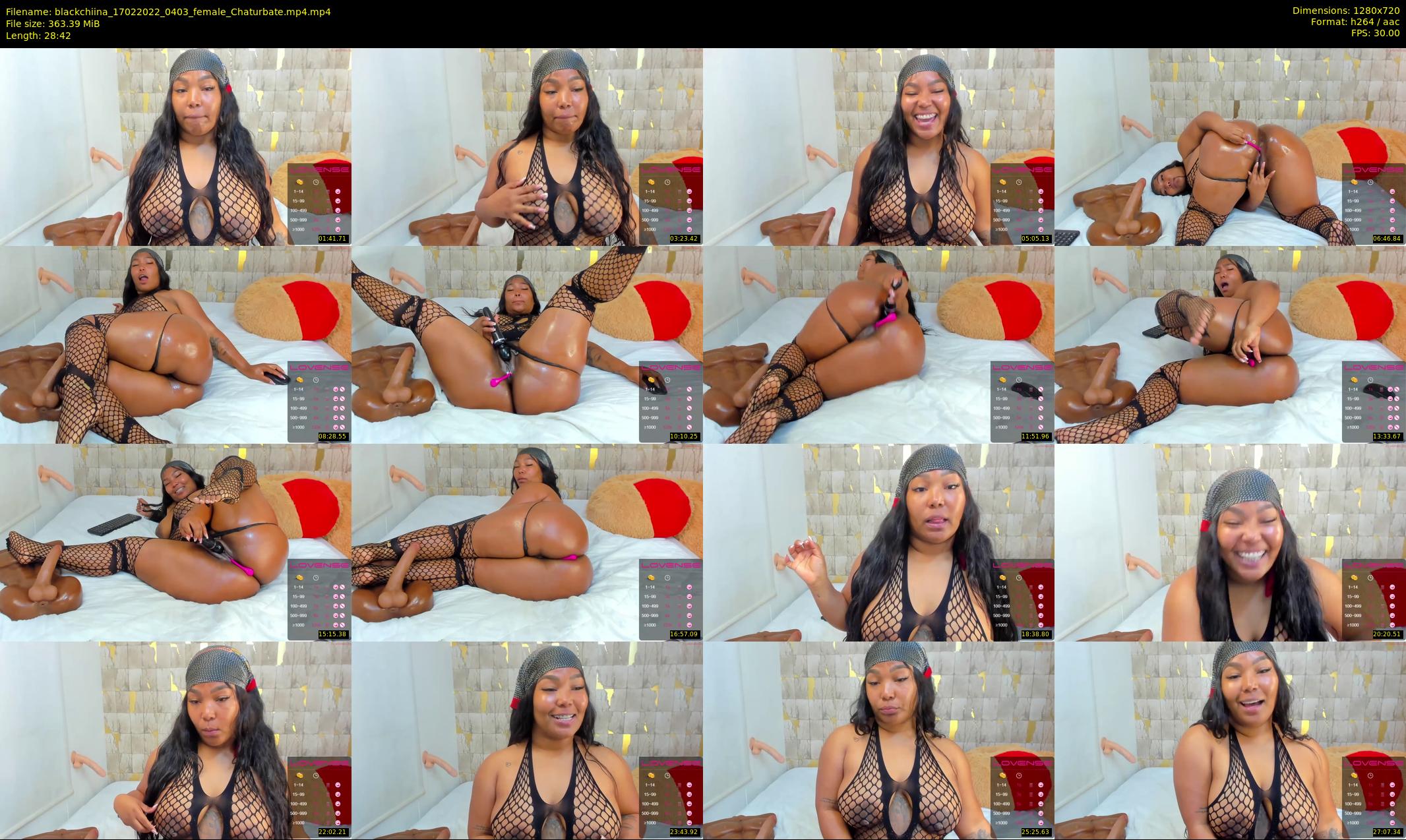blackchiina — 29 minute Chaturbate female cam show recording, 720p, Feb 17, 2022