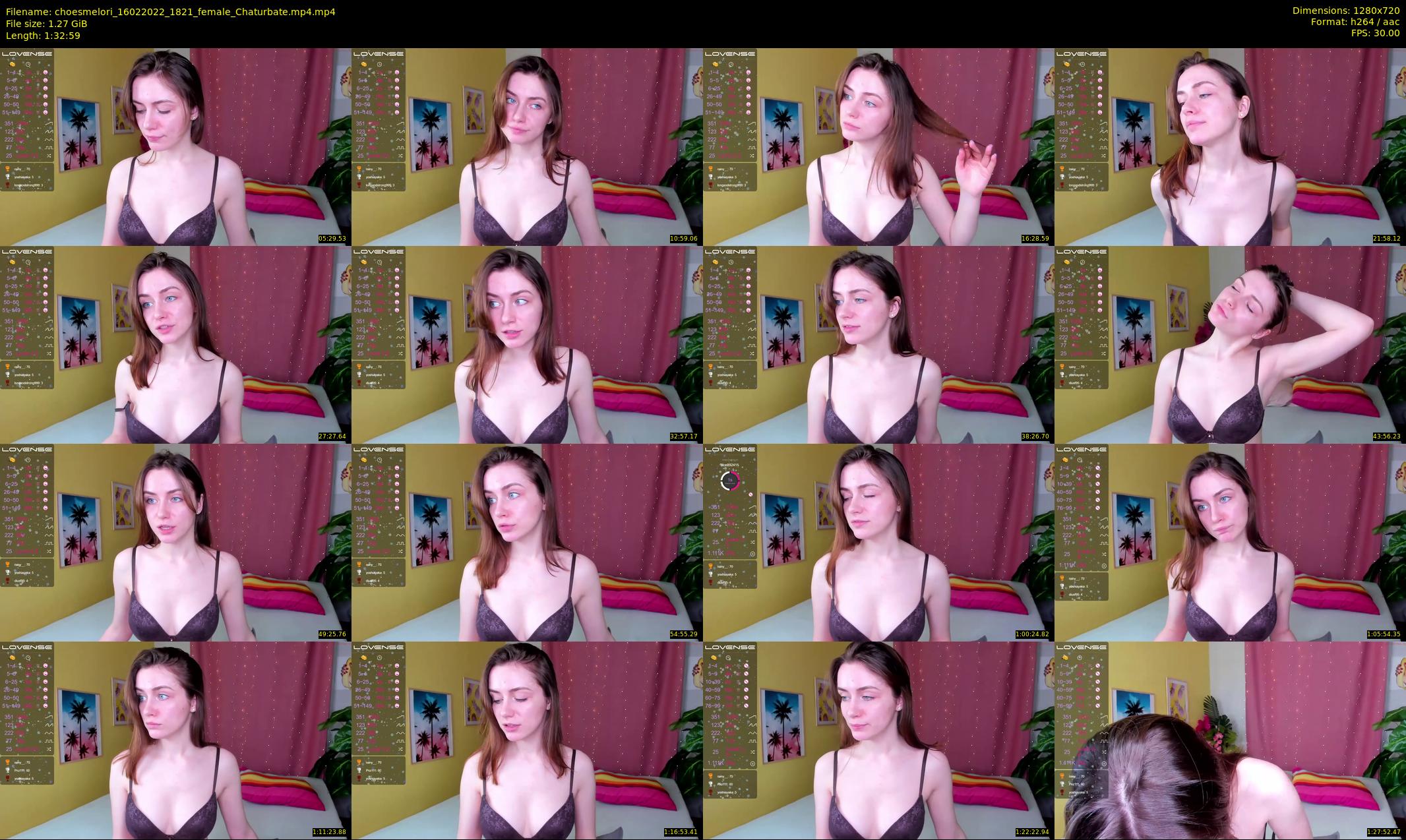 choesmelori — 93 minute Chaturbate couple cam show recording, 720p, Feb 16, 2022