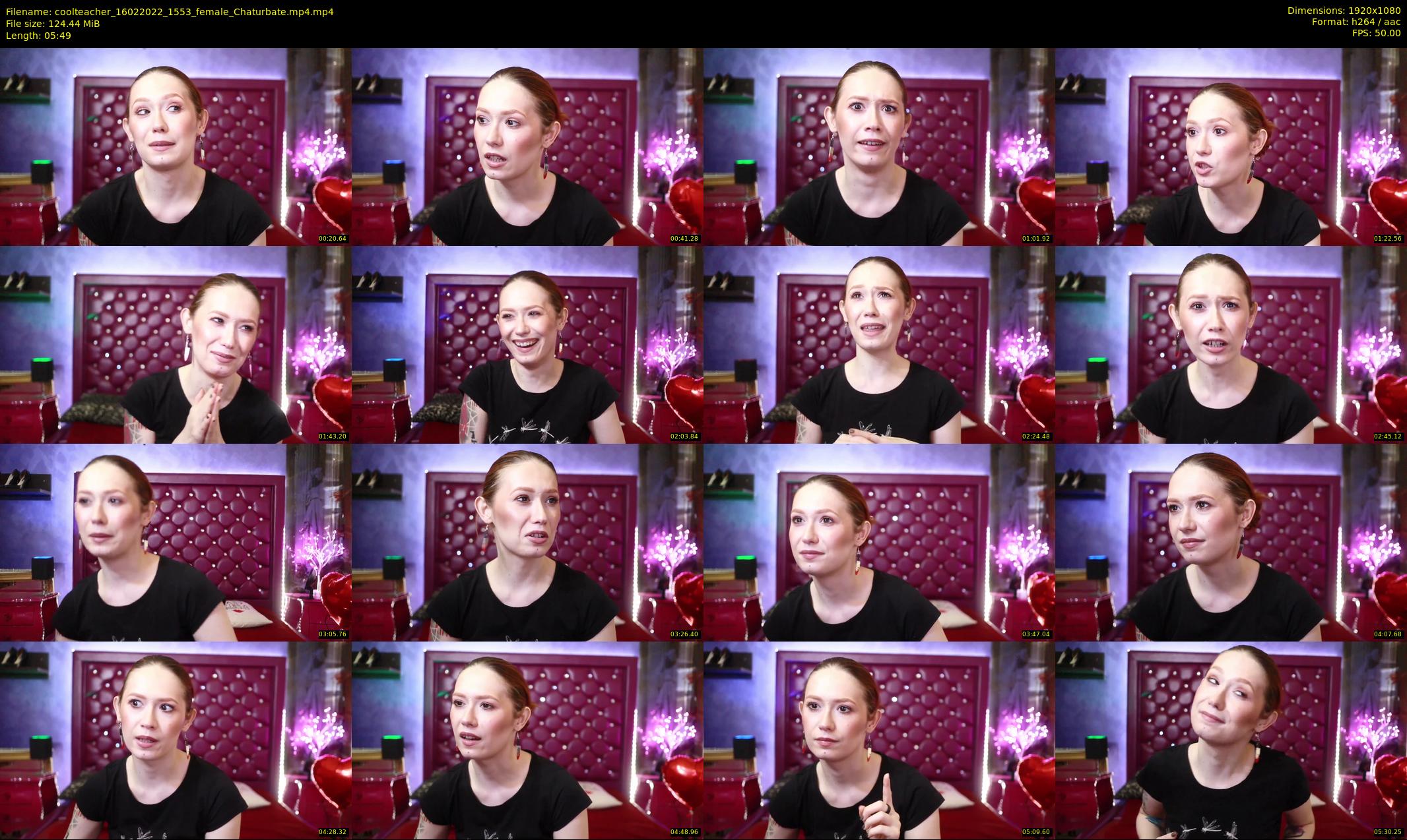 coolteacher — 6 minute Chaturbate female cam show recording, 1080p, Feb 16, 2022