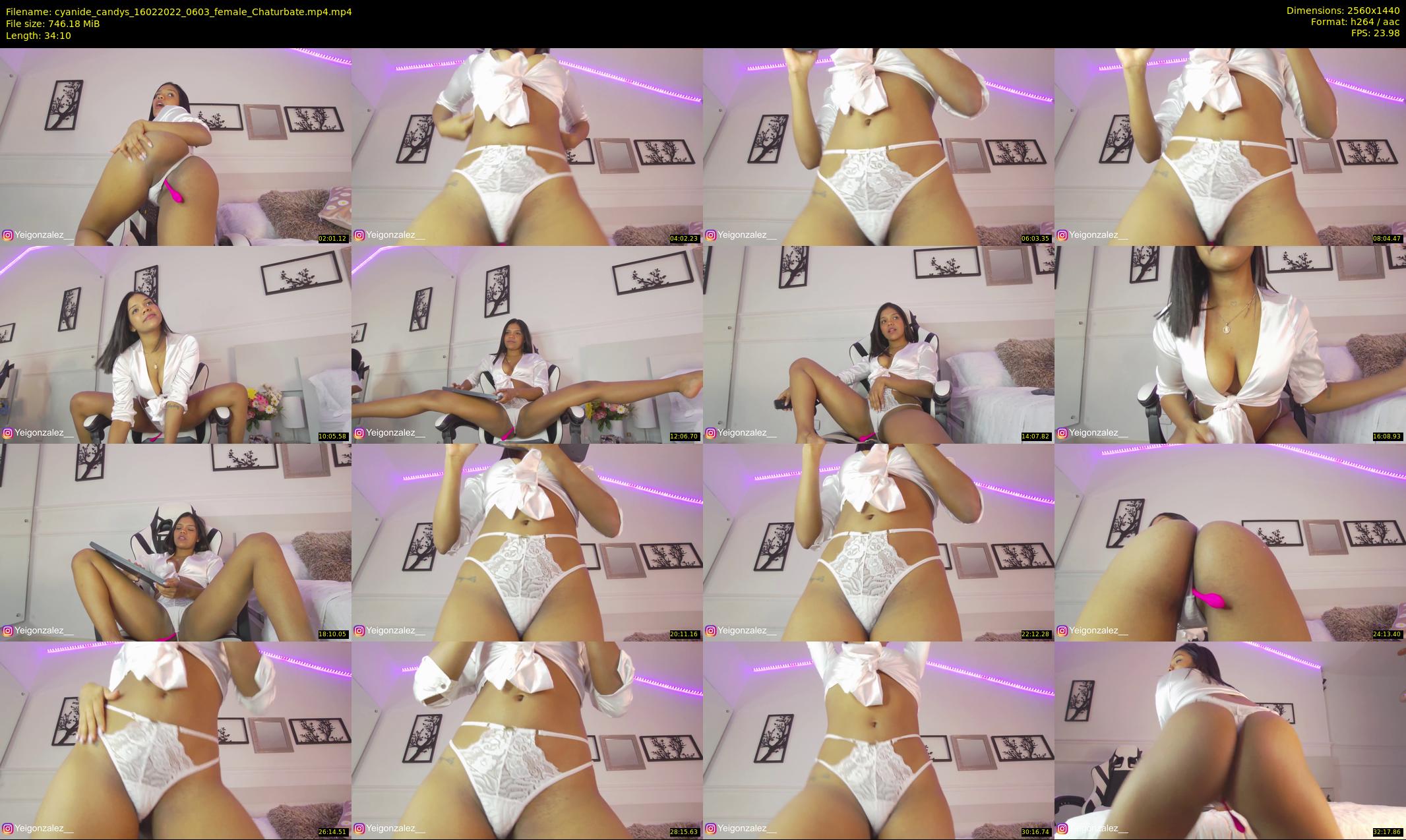 cyanide_candys — 35 minute Chaturbate female cam show recording, 1080p, Feb 16, 2022