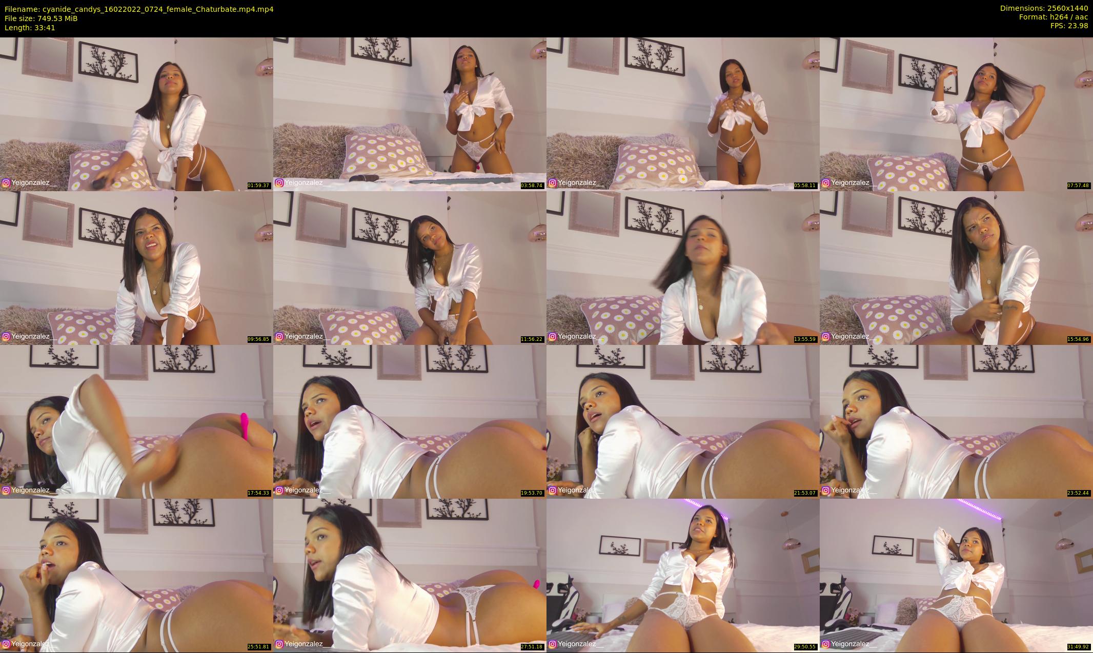 cyanide_candys — 34 minute Chaturbate female cam show recording, 1080p, Feb 16, 2022