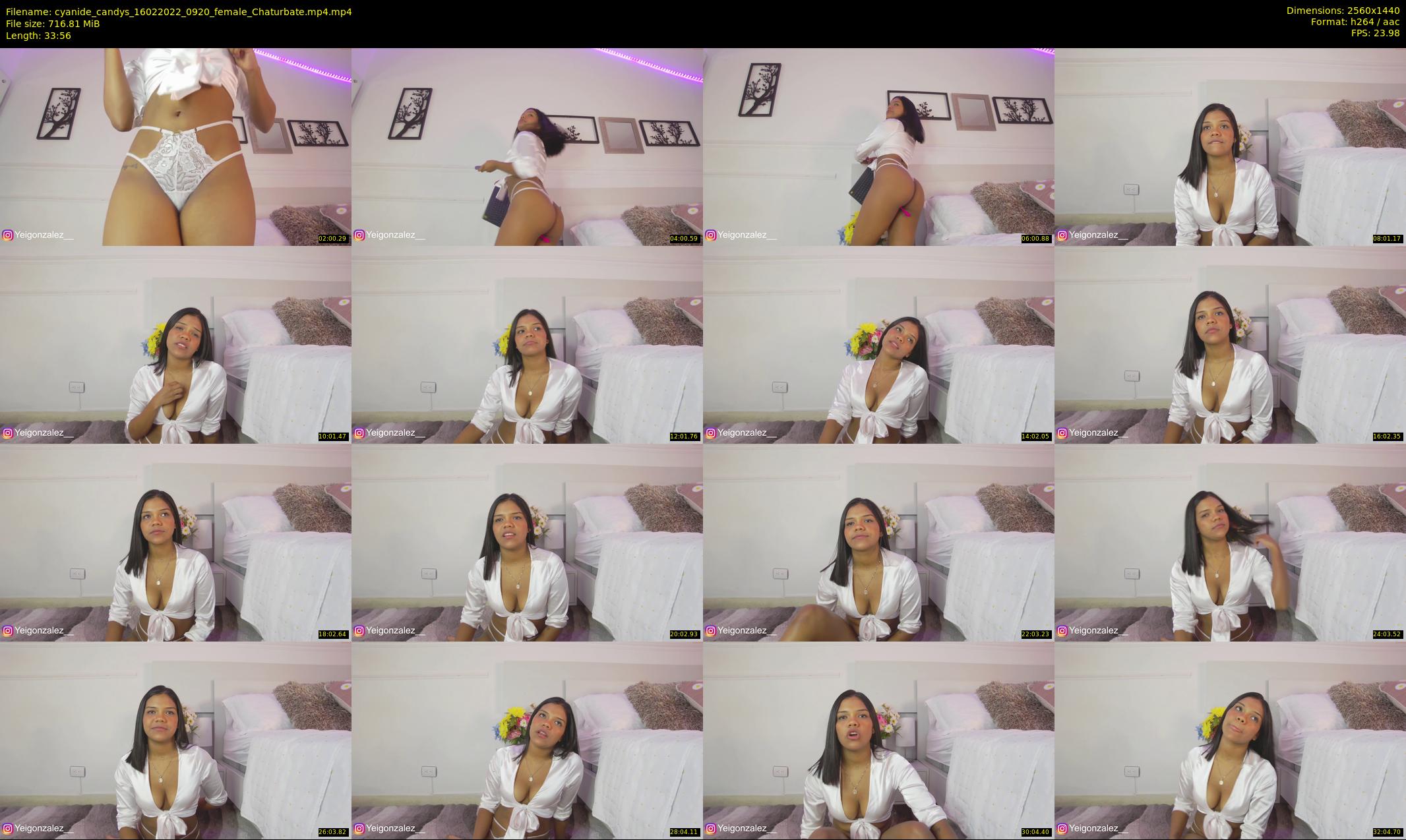 cyanide_candys — 34 minute Chaturbate female cam show recording, 1080p, Feb 16, 2022