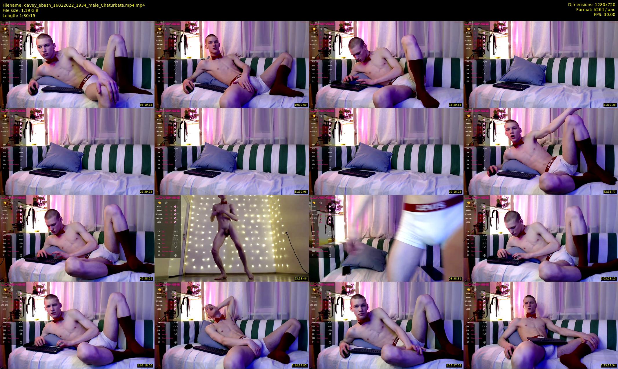 davey_ebash — 91 minute Chaturbate male cam show recording, 720p, Feb 16, 2022