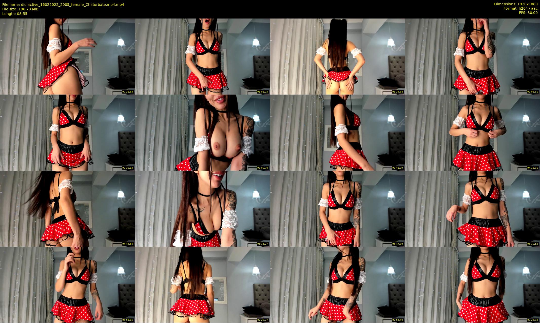didiactive — 9 minute Chaturbate female cam show recording, 1080p, Feb 16, 2022