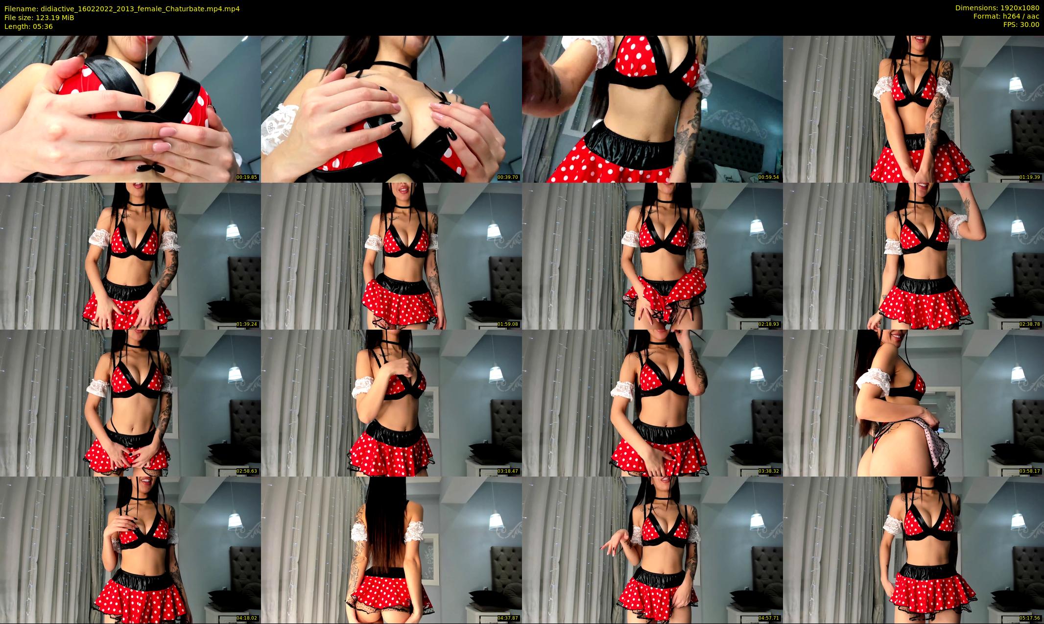 didiactive — 6 minute Chaturbate female cam show recording, 1080p, Feb 16, 2022