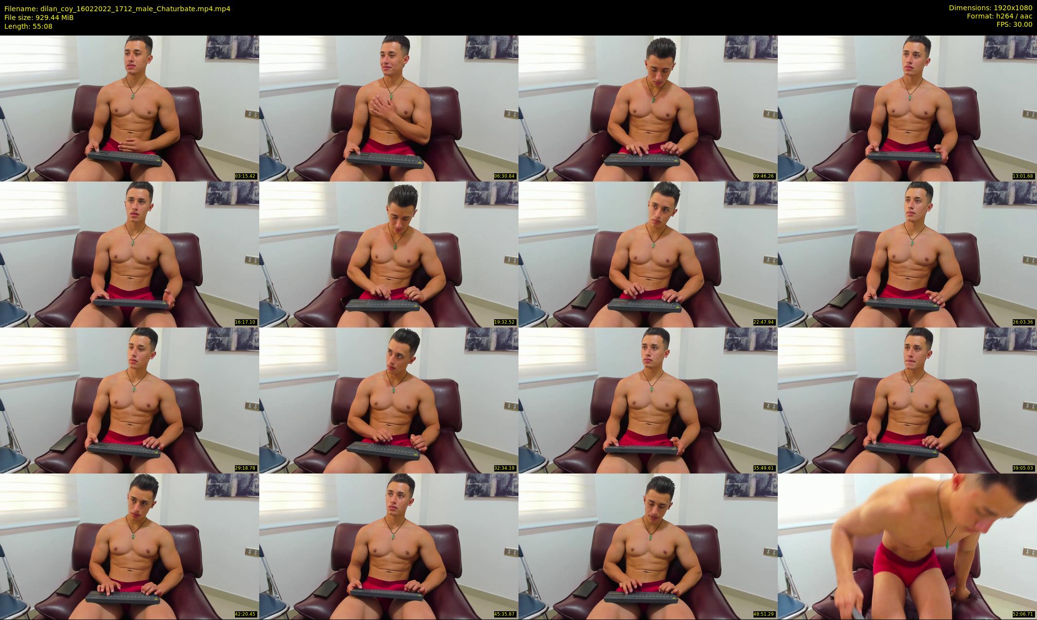 dilan_coy — 56 minute Chaturbate male cam show recording, 1080p, Feb 16, 2022