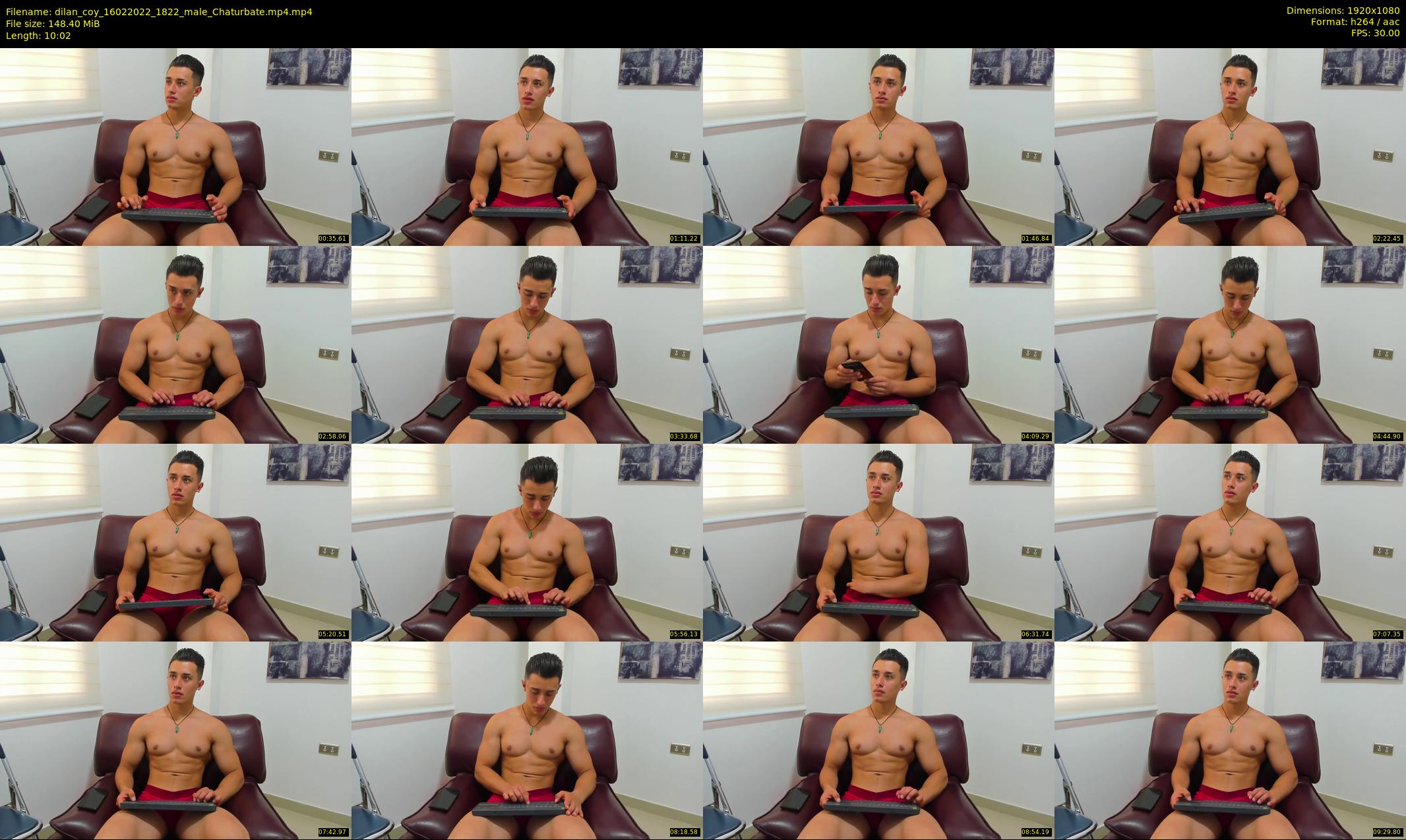 dilan_coy — 11 minute Chaturbate male cam show recording, 1080p, Feb 16, 2022