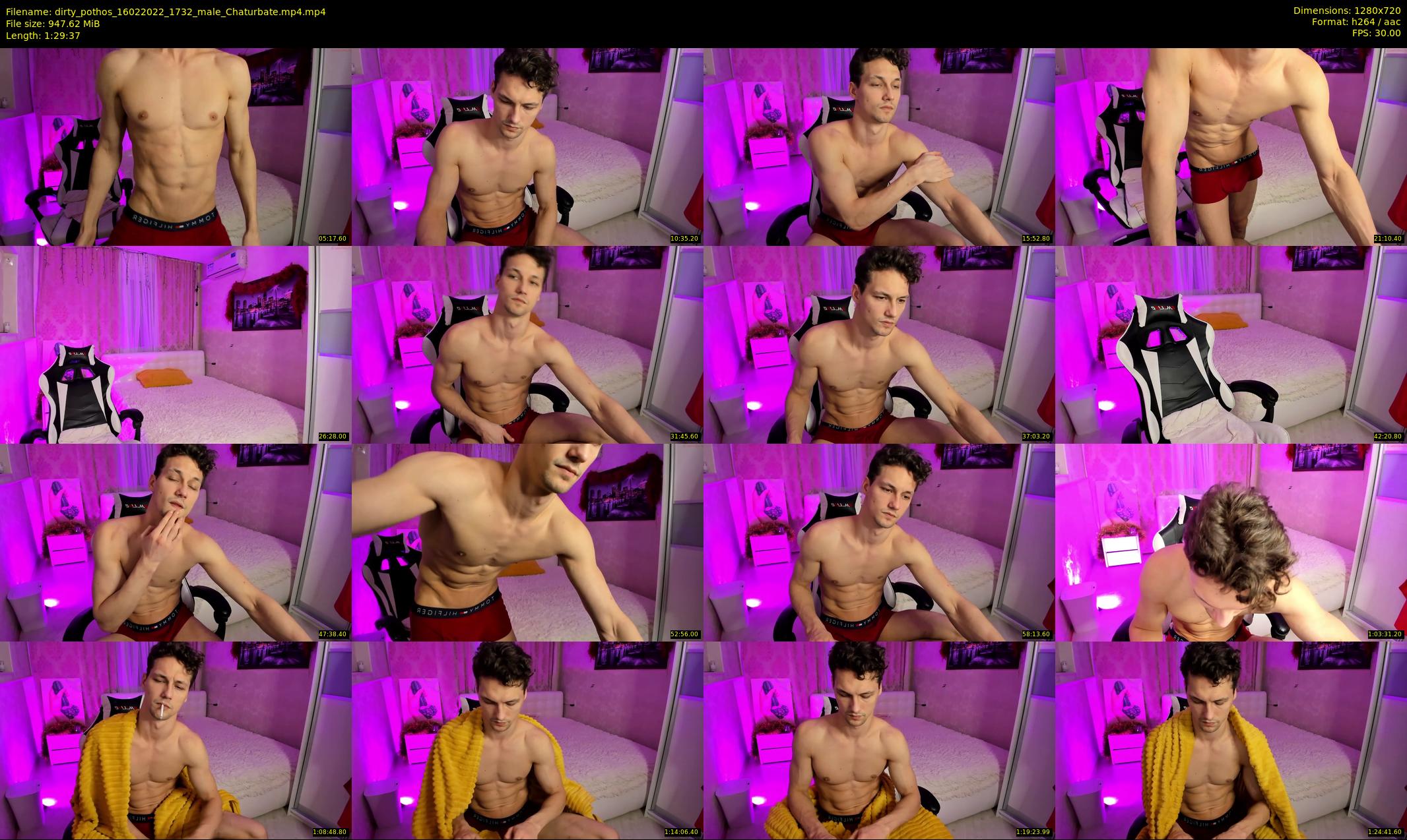 dirty_pothos — 90 minute Chaturbate male cam show recording, 720p, Feb 16, 2022