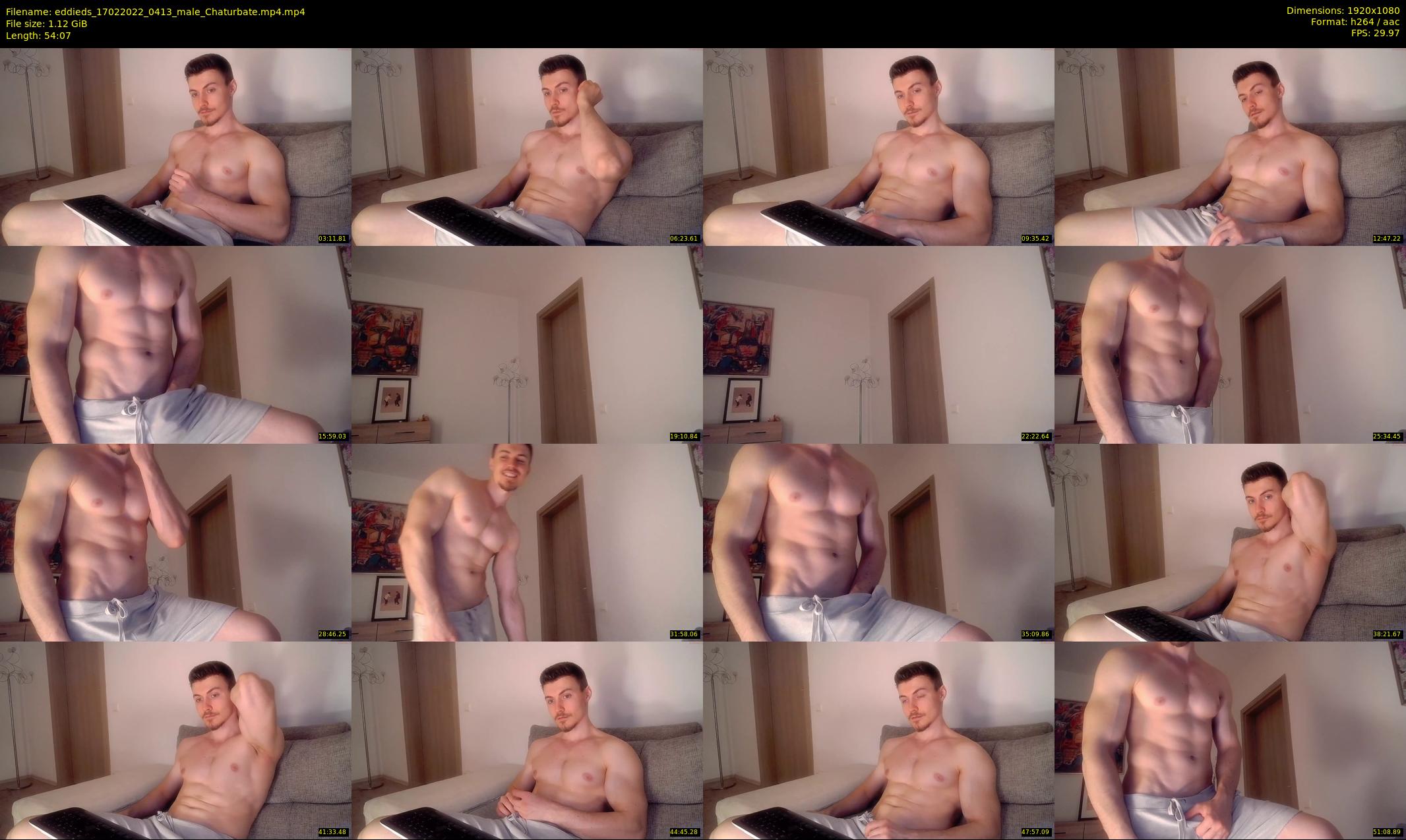 eddieds — 55 minute Chaturbate male cam show recording, 1080p, Feb 17, 2022