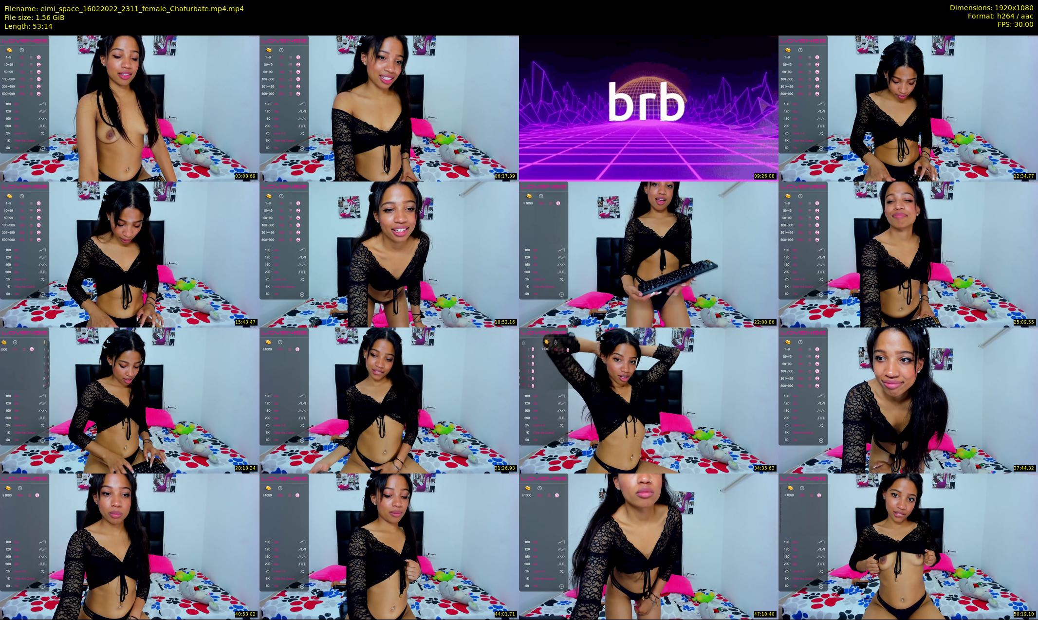 eimi_space — 54 minute Chaturbate female cam show recording, 1080p, Feb 16, 2022