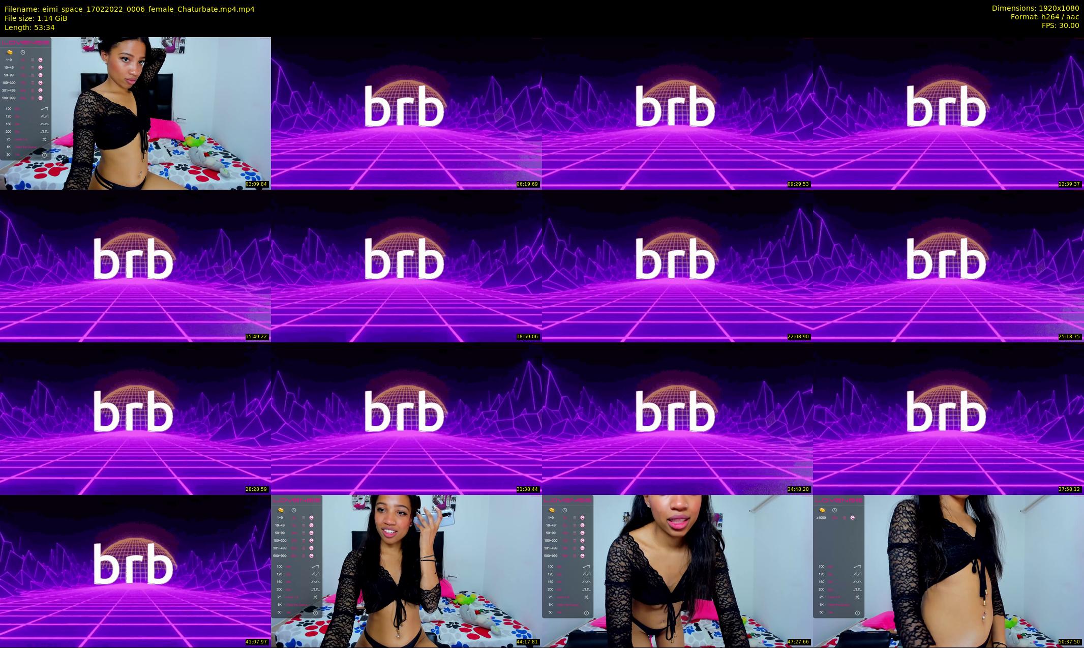 eimi_space — 54 minute Chaturbate female cam show recording, 1080p, Feb 17, 2022