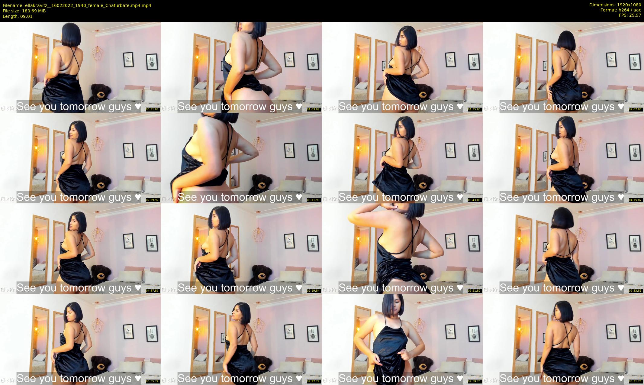 ellakravitz_ — 10 minute Chaturbate female cam show recording, 1080p, Feb 16, 2022