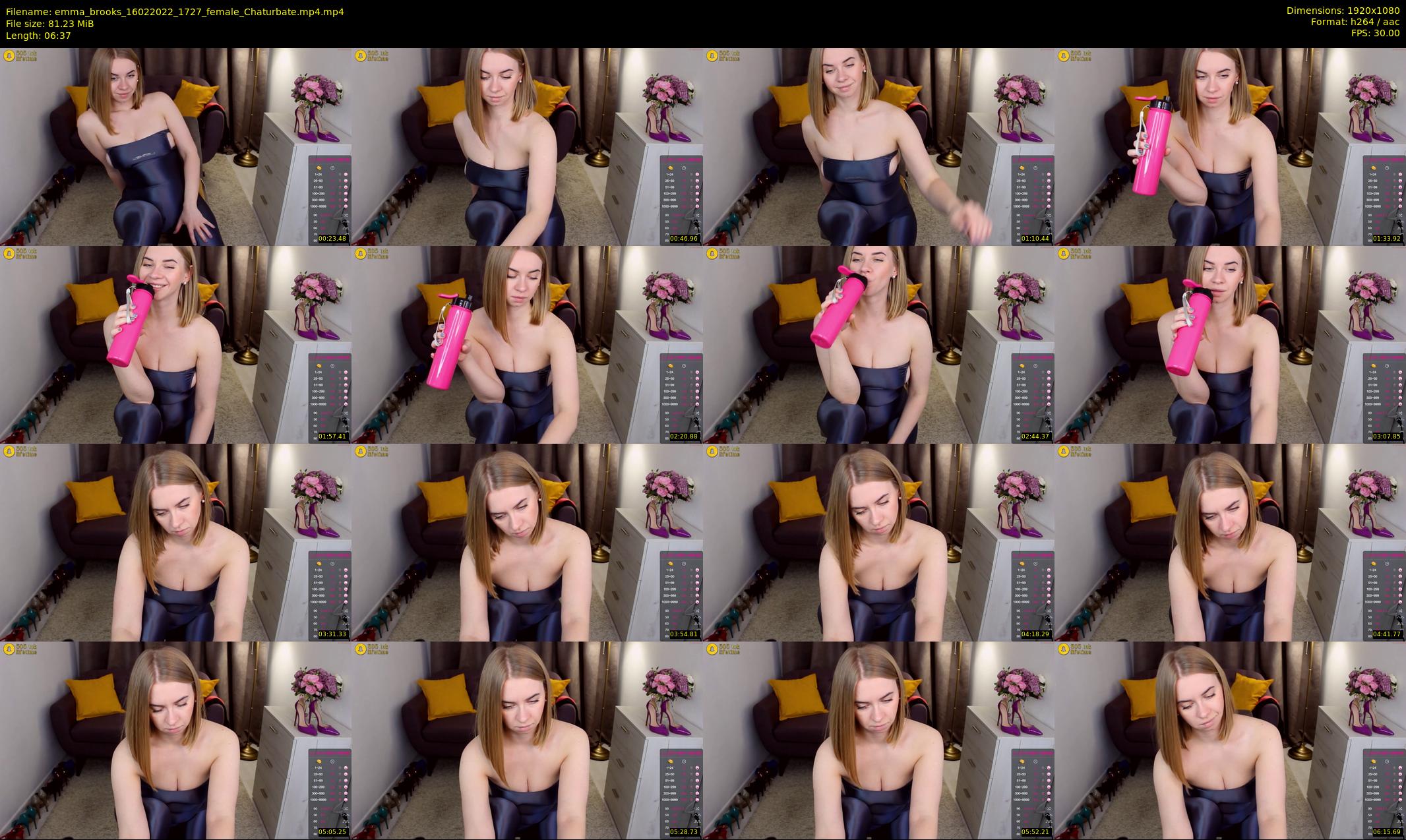 emma_brooks — 7 minute Chaturbate female cam show recording, 1080p, Feb 16, 2022