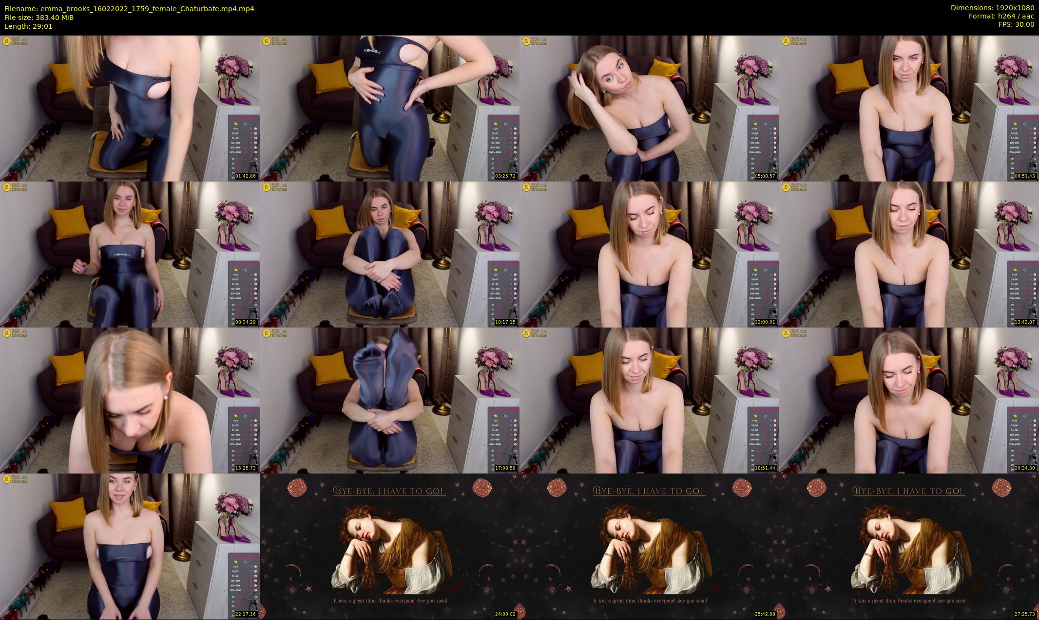 emma_brooks — 30 minute Chaturbate female cam show recording, 1080p, Feb 16, 2022