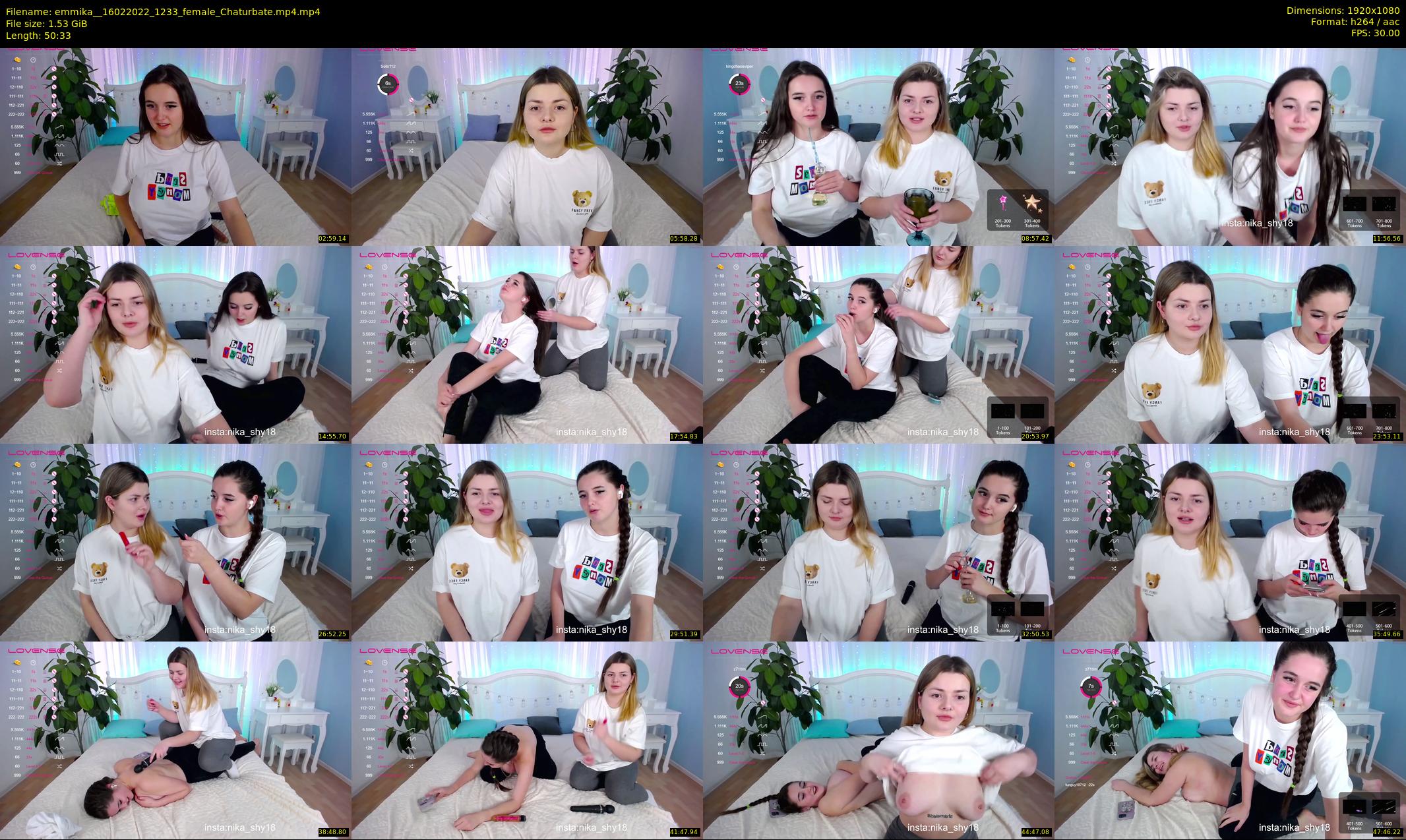 emmika_ — 51 minute Chaturbate female cam show recording, 1080p, Feb 16, 2022