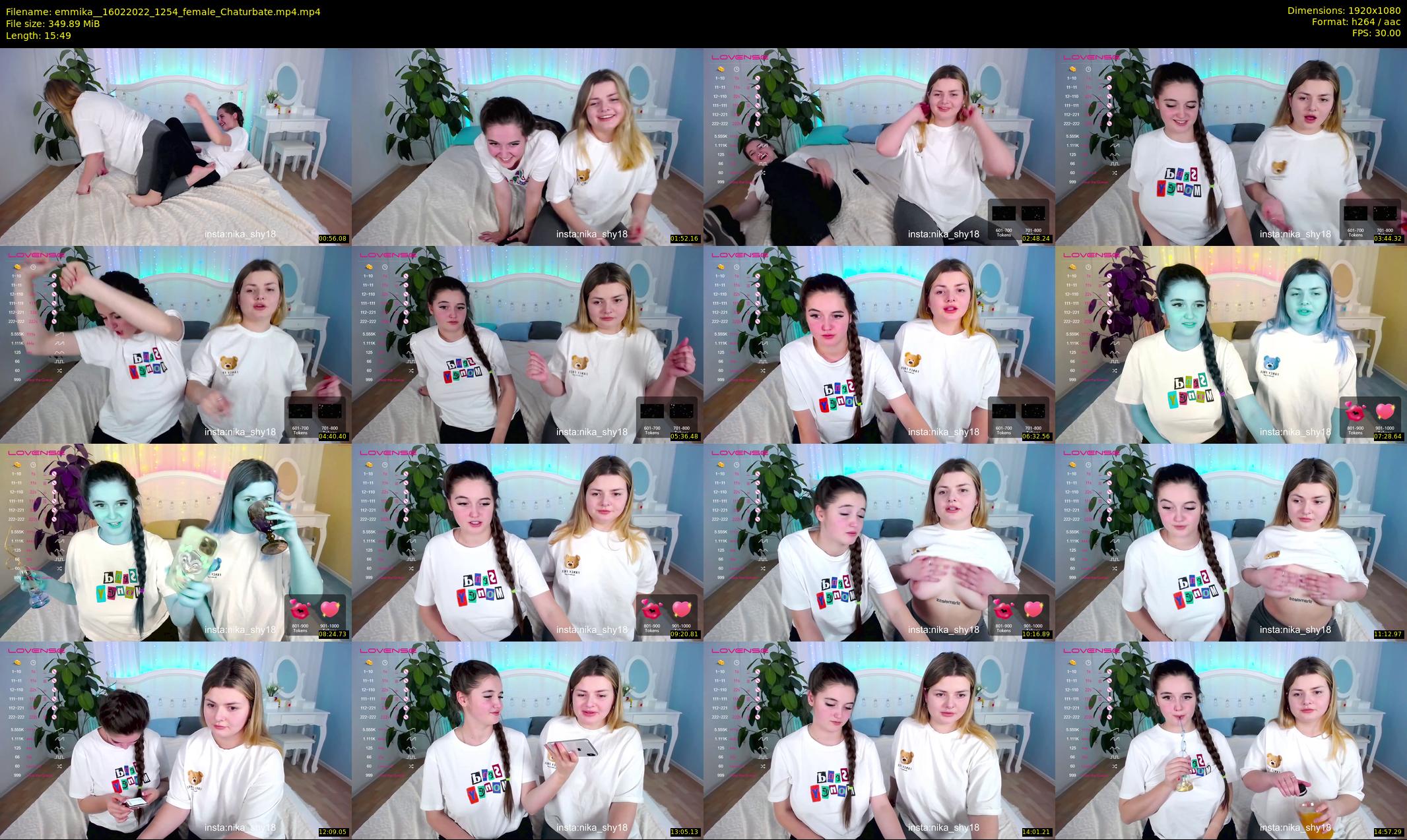 emmika_ — 16 minute Chaturbate female cam show recording, 1080p, Feb 16, 2022
