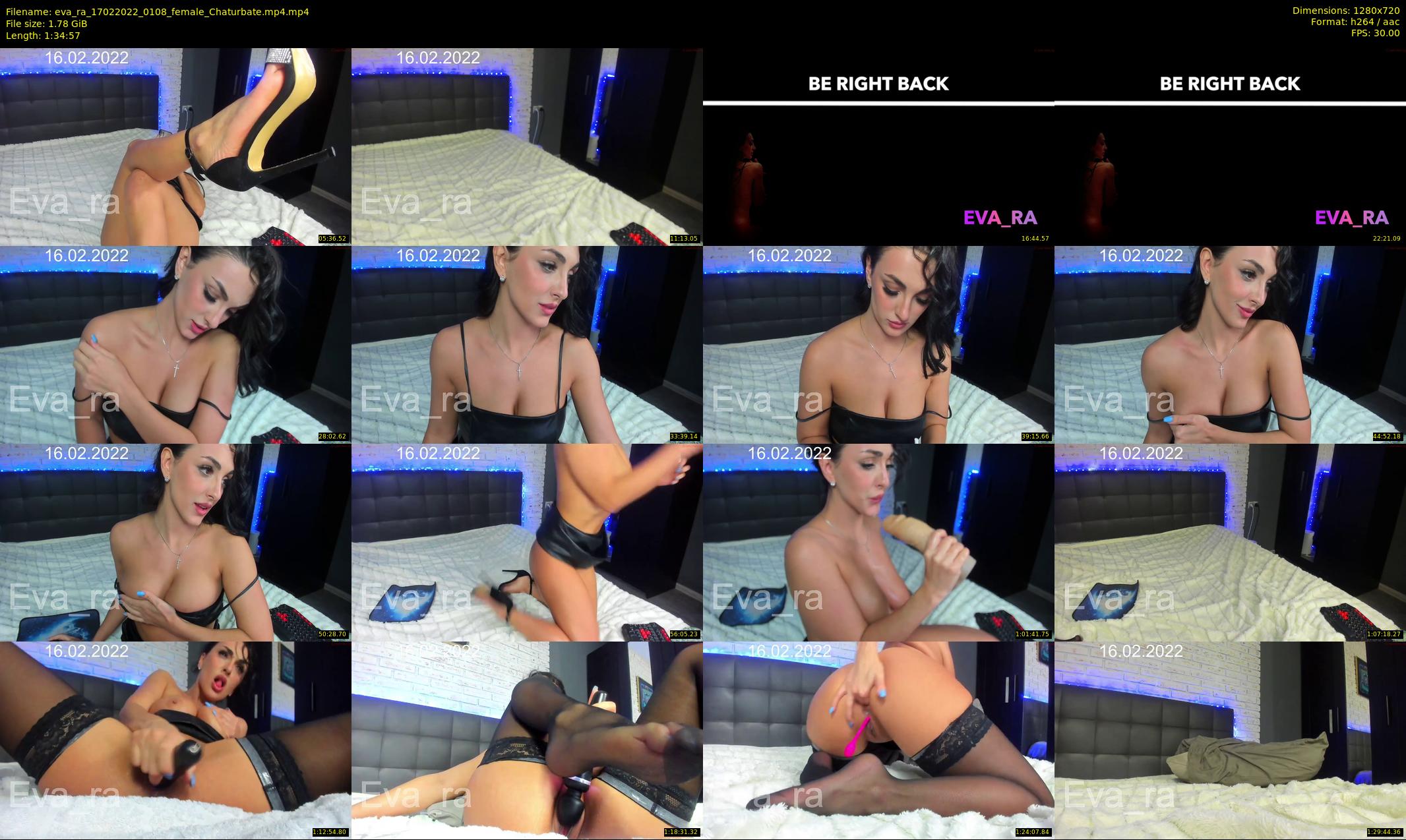 eva_ra — 95 minute Chaturbate female cam show recording, 720p, Feb 17, 2022