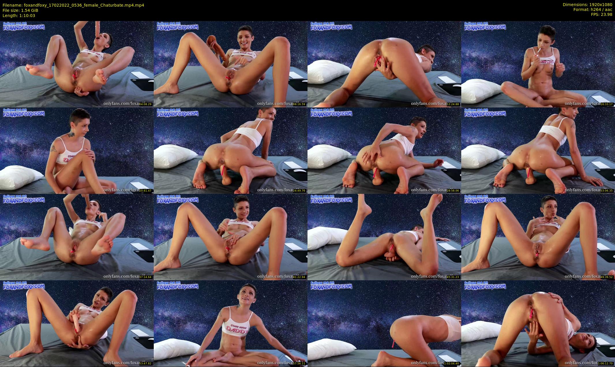foxandfoxy — 71 minute Chaturbate couple cam show recording, 1080p, Feb 17, 2022