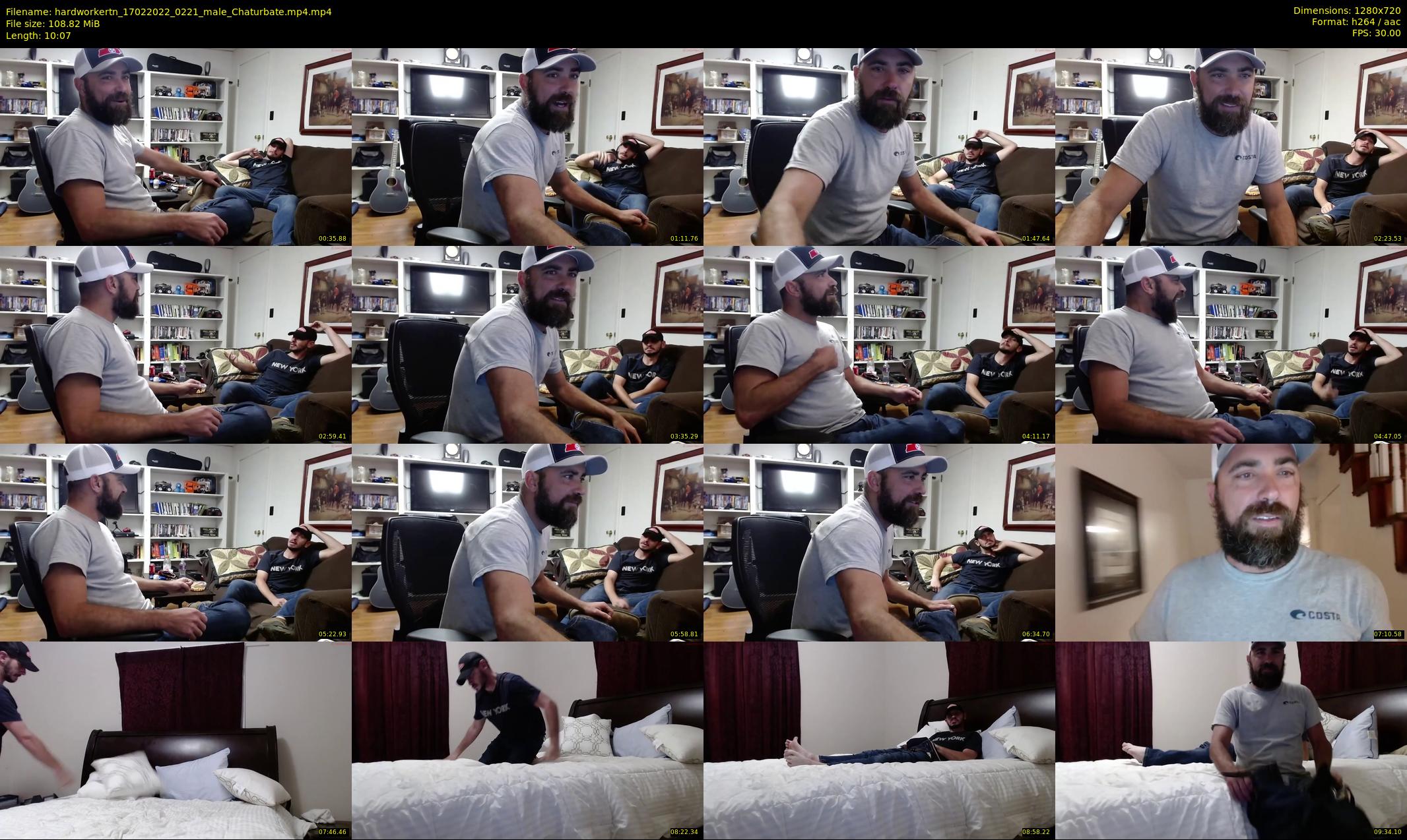 hardworkertn — 11 minute Chaturbate male cam show recording, 720p, Feb 17, 2022