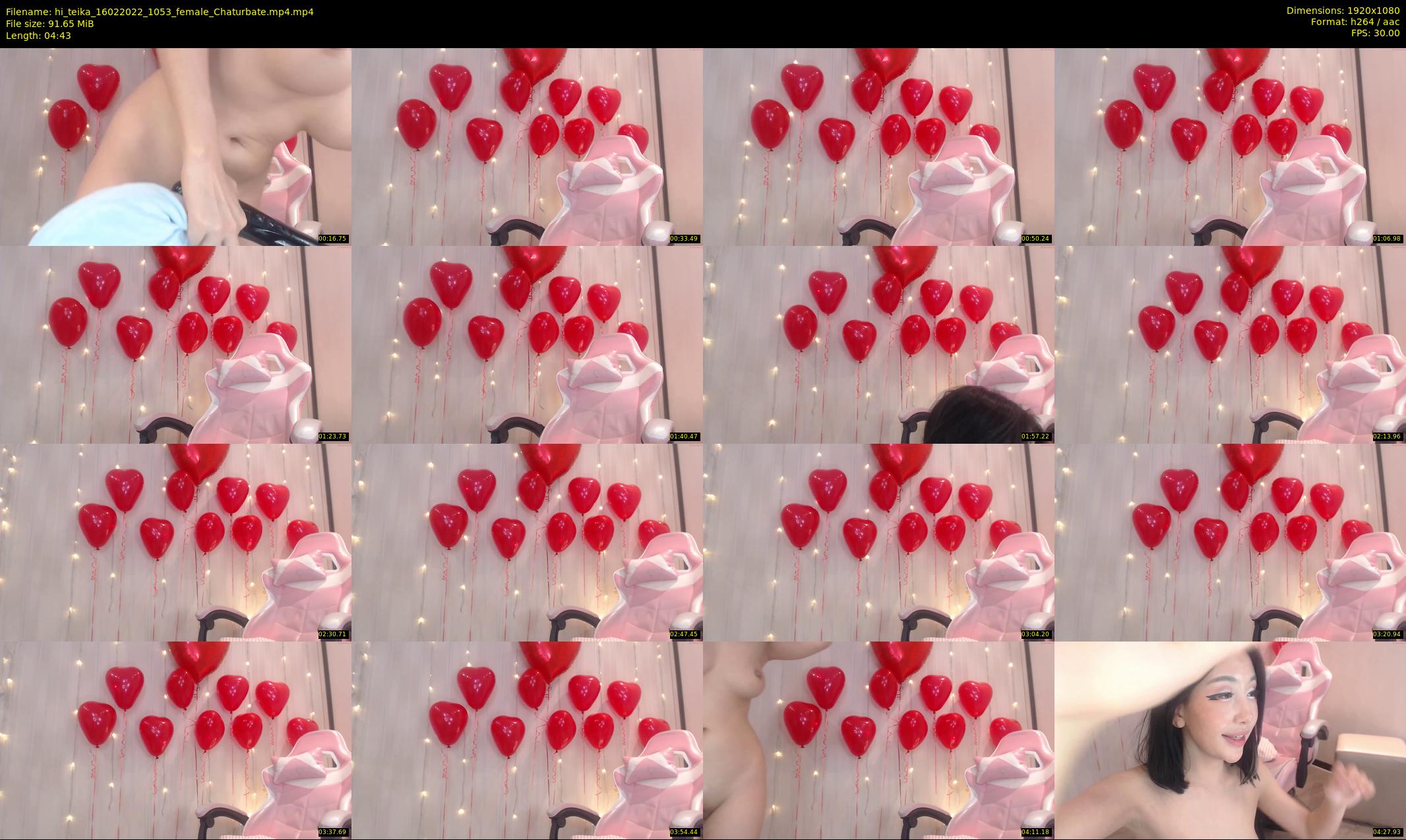 hi_teika — 5 minute Chaturbate female cam show recording, 1080p, Feb 16, 2022