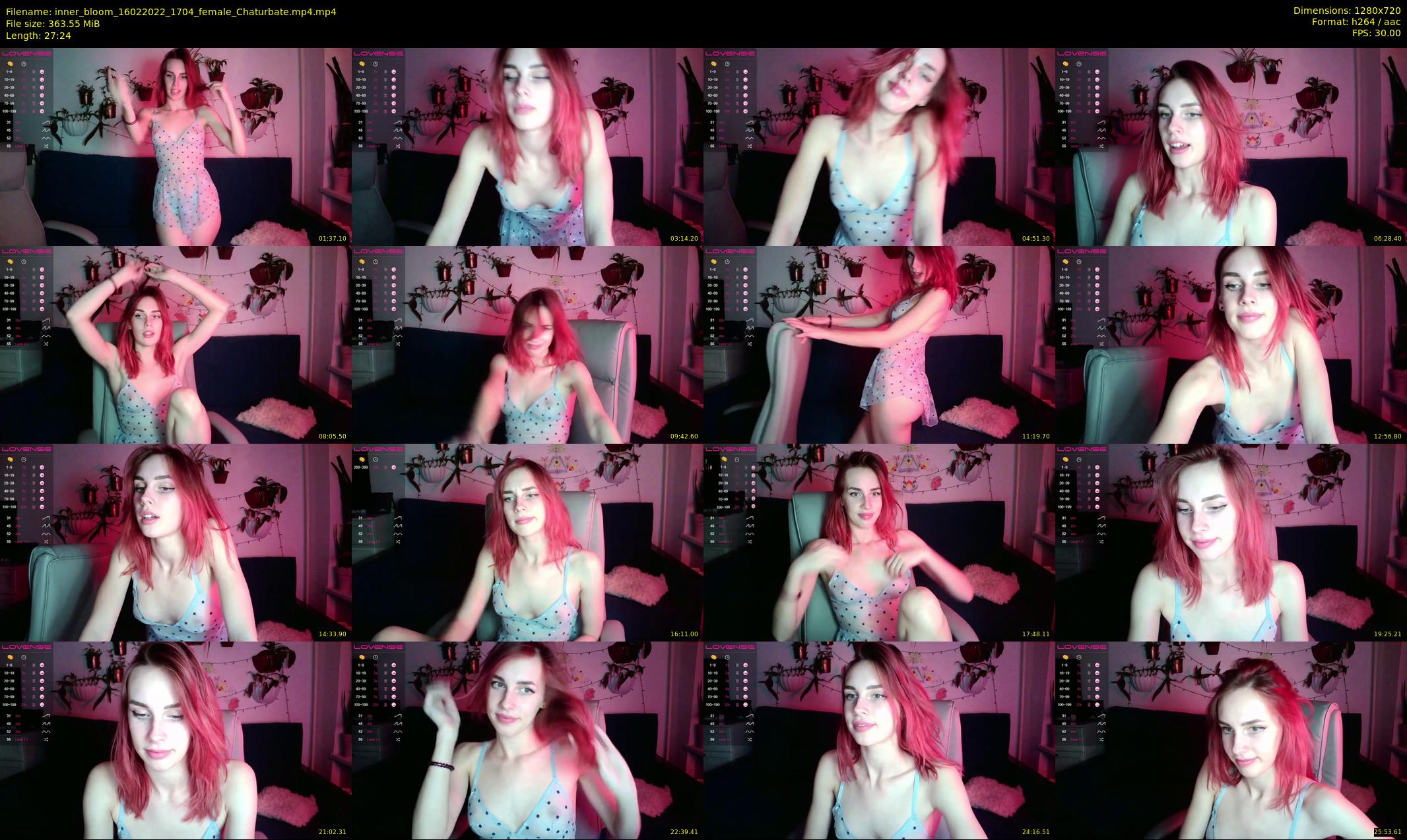 inner_bloom — 28 minute Chaturbate female cam show recording, 720p, Feb 16, 2022