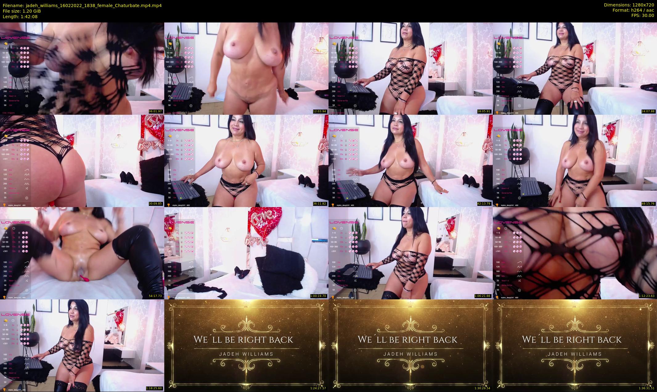 jadeh_williams — 103 minute Chaturbate female cam show recording, 720p, Feb 16, 2022