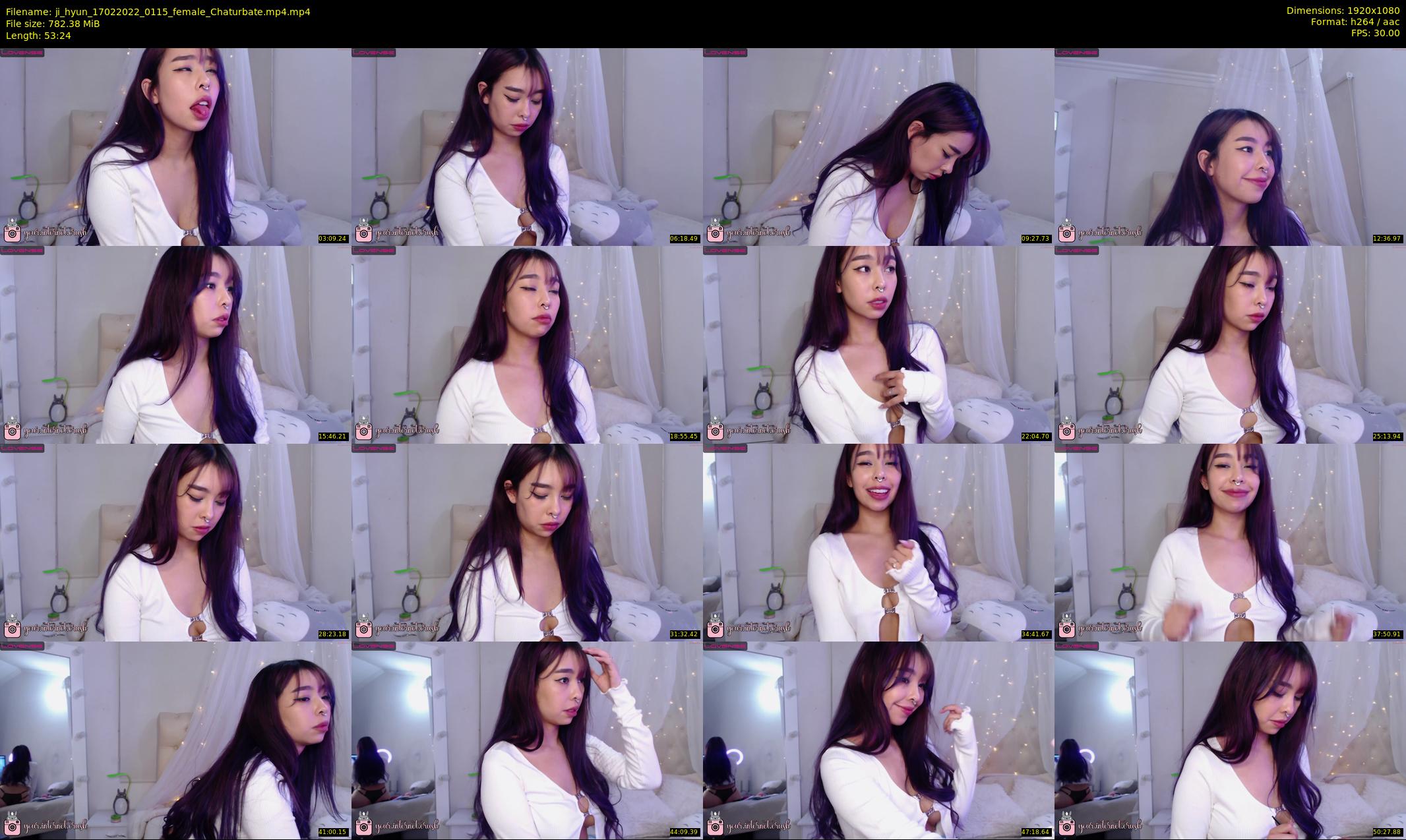 ji_hyun — 54 minute Chaturbate female cam show recording, 1080p, Feb 17, 2022