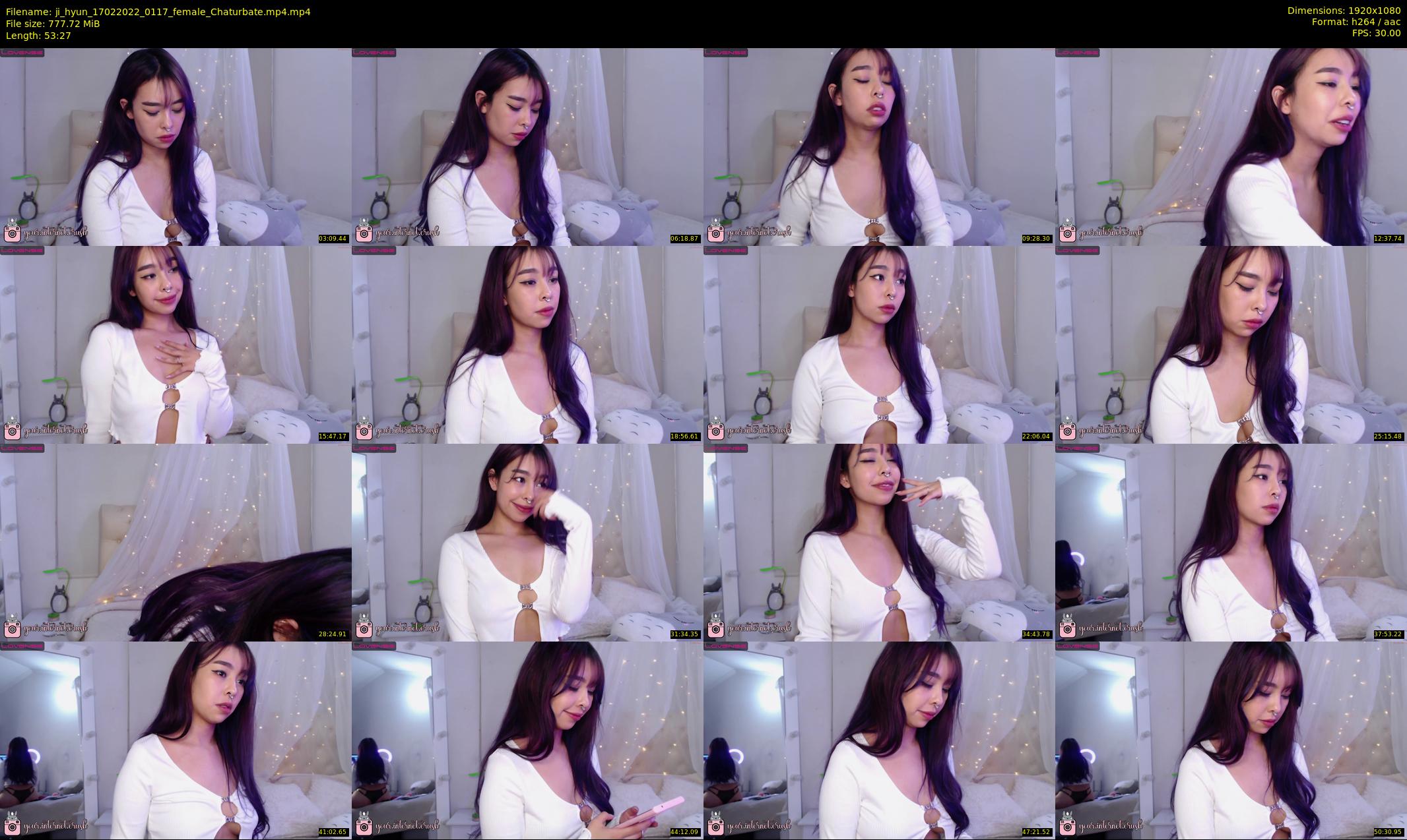 ji_hyun — 54 minute Chaturbate female cam show recording, 1080p, Feb 17, 2022