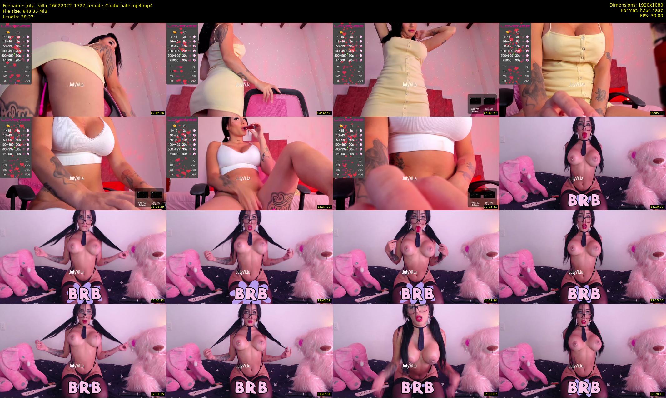 july__villa — 39 minute Chaturbate female cam show recording, 1080p, Feb 16, 2022