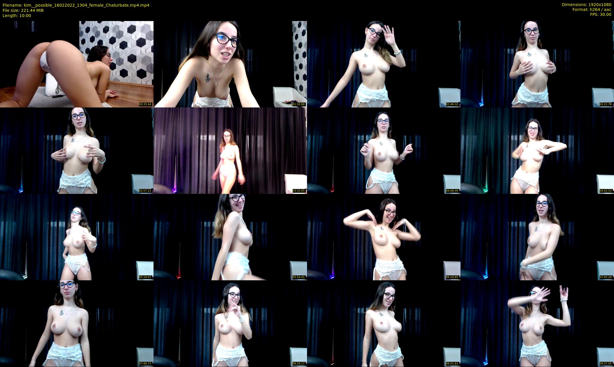 kim__possible — 10 minute Chaturbate female cam show recording, 1080p, Feb 16, 2022