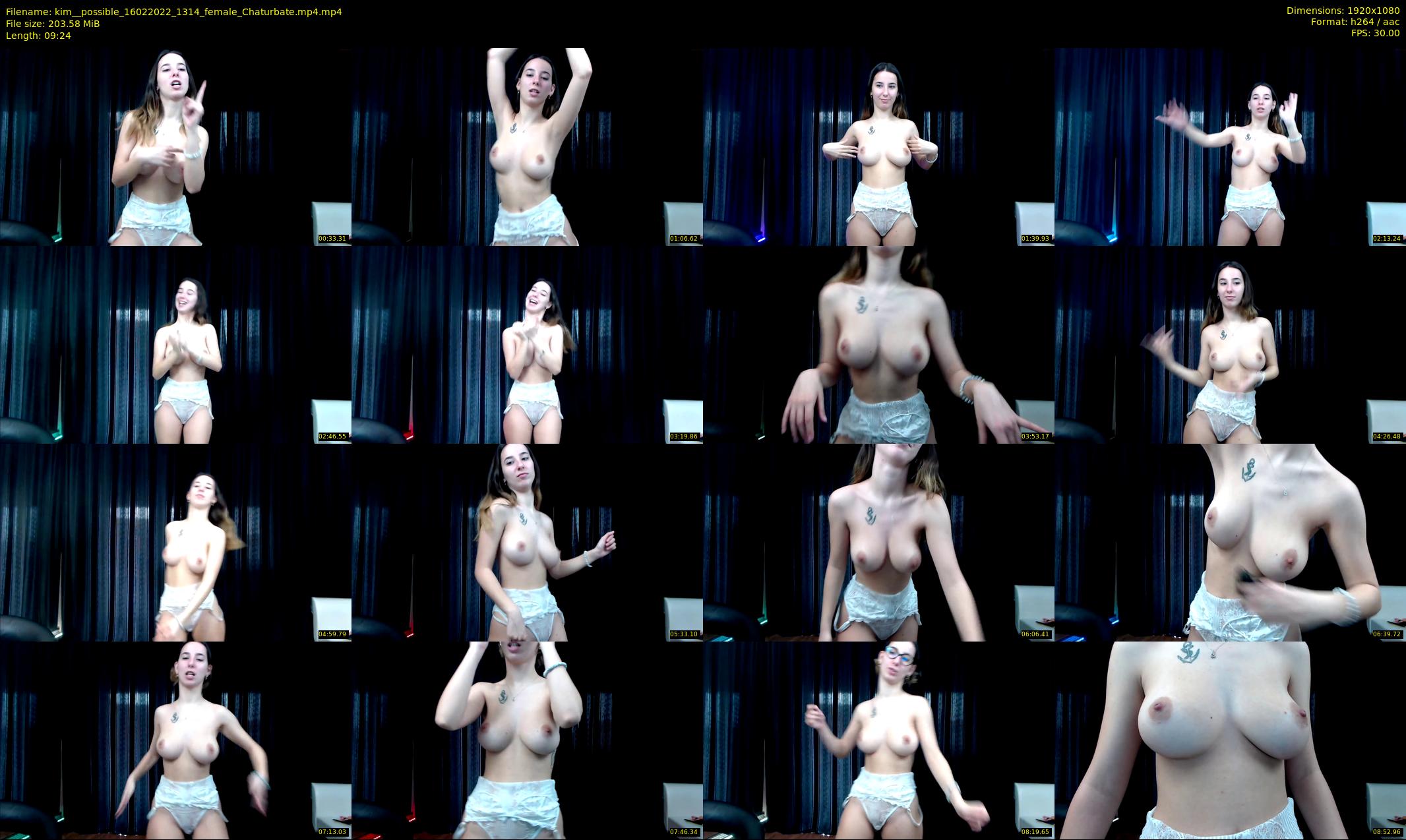 kim__possible — 10 minute Chaturbate female cam show recording, 1080p, Feb 16, 2022