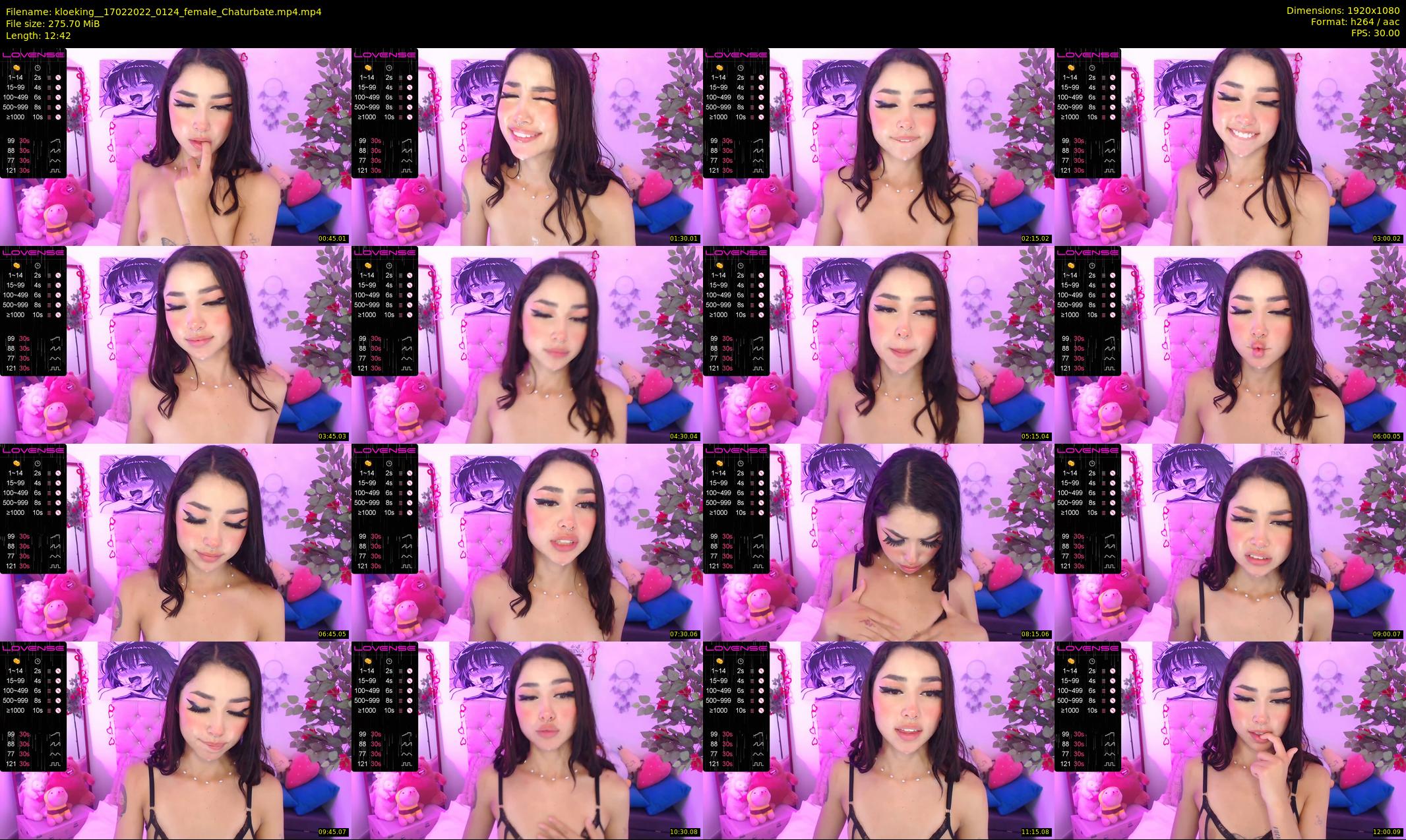 kloeking_ — 13 minute Chaturbate female cam show recording, 1080p, Feb 17, 2022