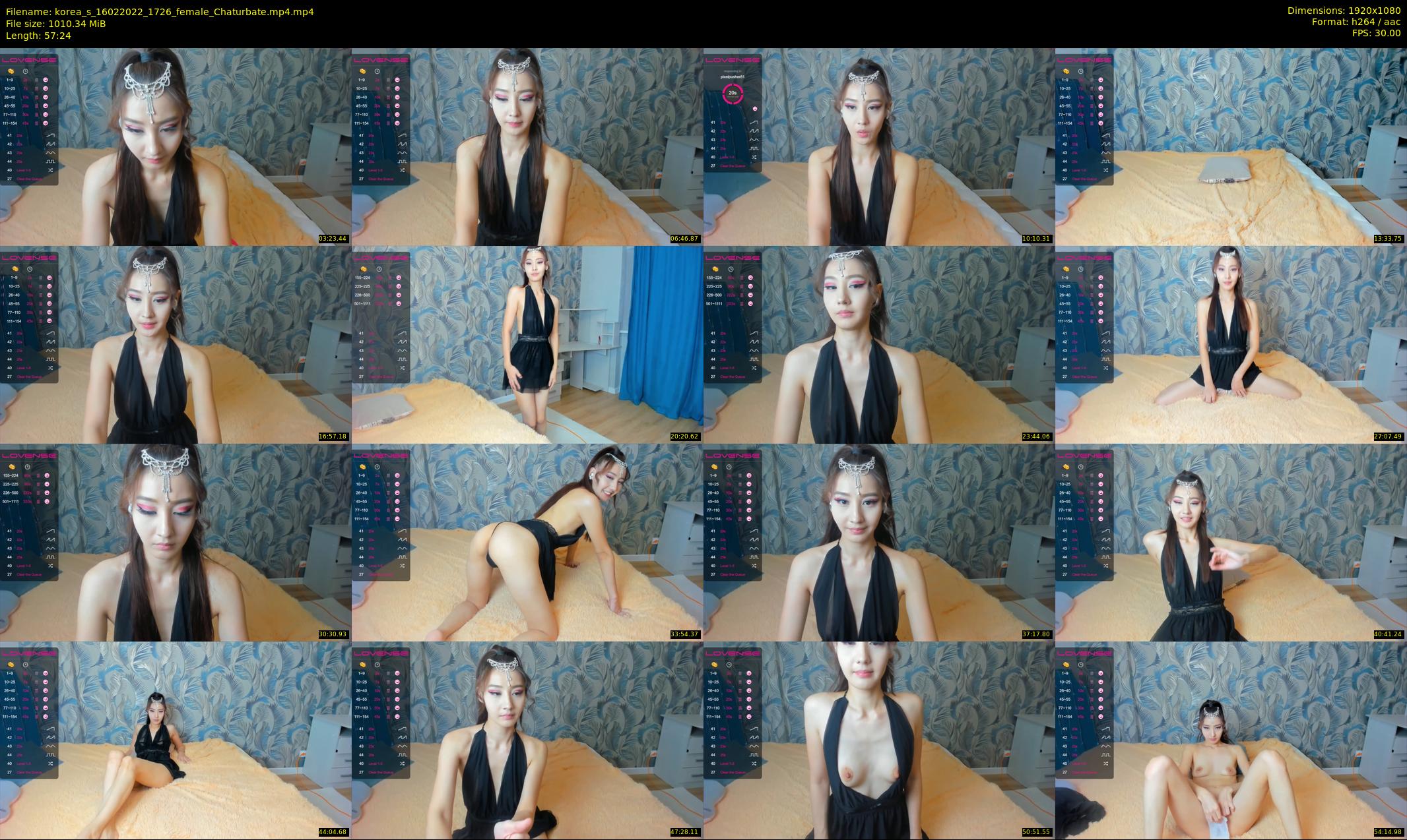 korea_s — 58 minute Chaturbate female cam show recording, 1080p, Feb 16, 2022