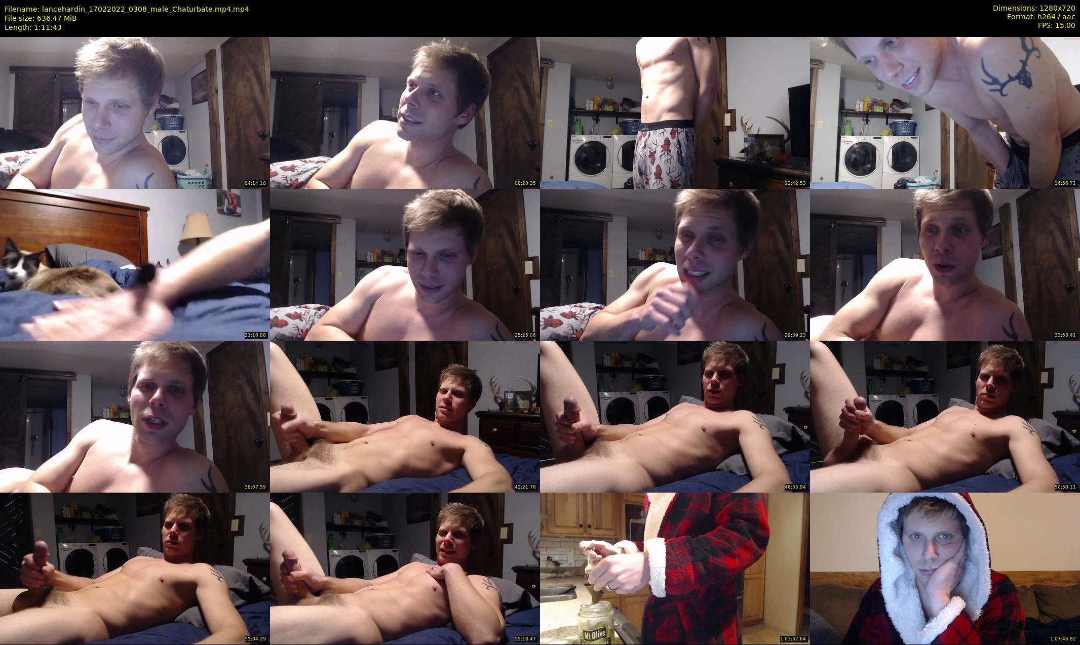 lancehardin — 72 minute Chaturbate male cam show recording, 720p, Feb 17, 2022