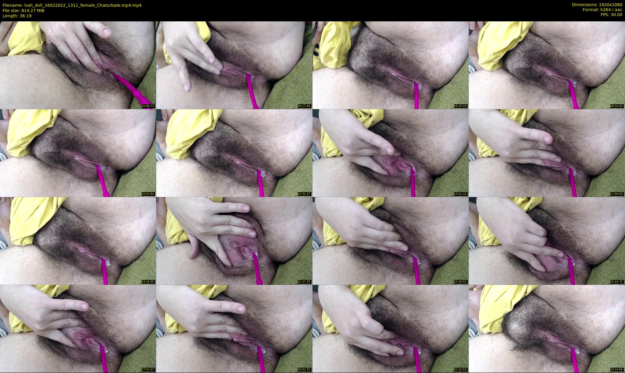 lush_doll — 37 minute Chaturbate female cam show recording, 1080p, Feb 16, 2022