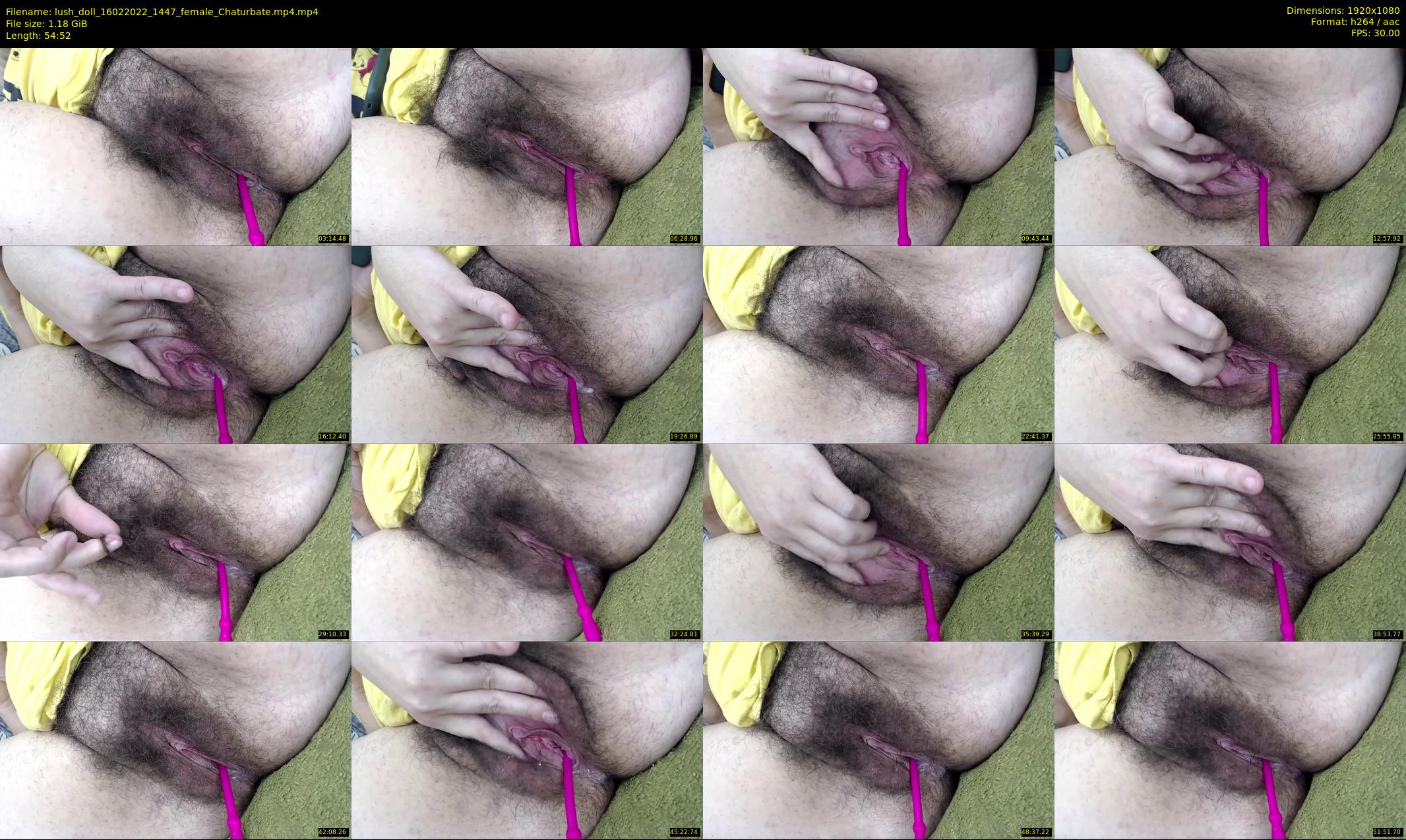 lush_doll — 55 minute Chaturbate female cam show recording, 1080p, Feb 16, 2022