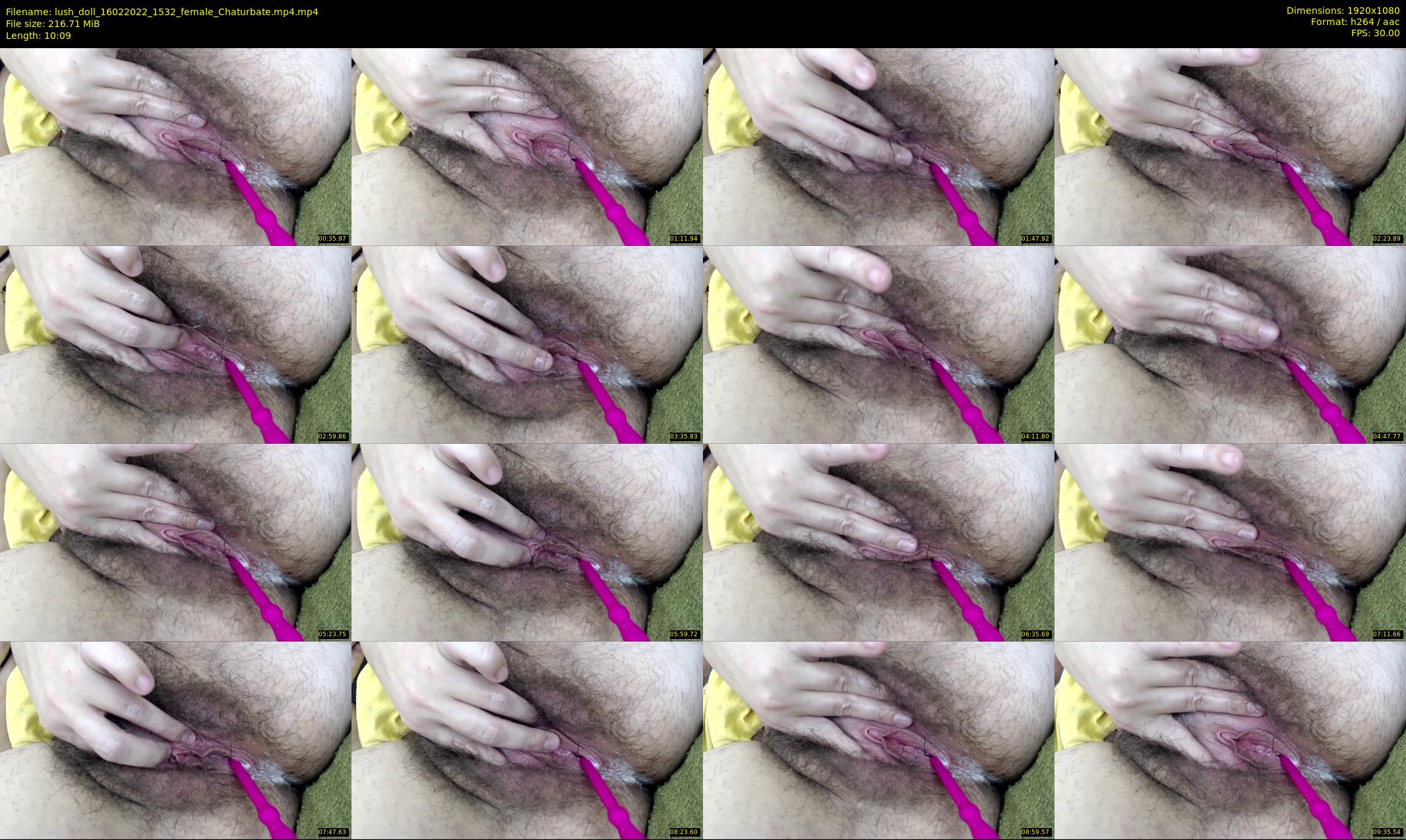 lush_doll — 11 minute Chaturbate female cam show recording, 1080p, Feb 16, 2022
