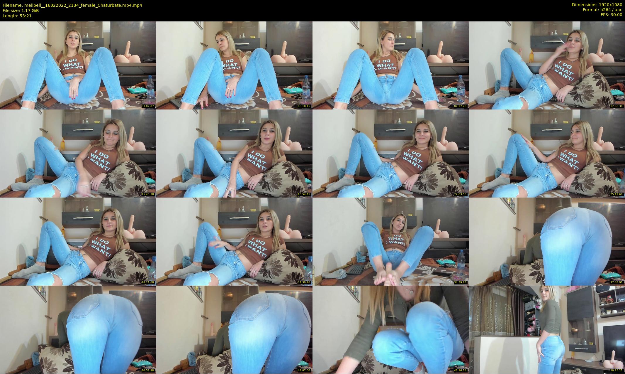 mellbell_ — 54 minute Chaturbate female cam show recording, 1080p, Feb 16, 2022
