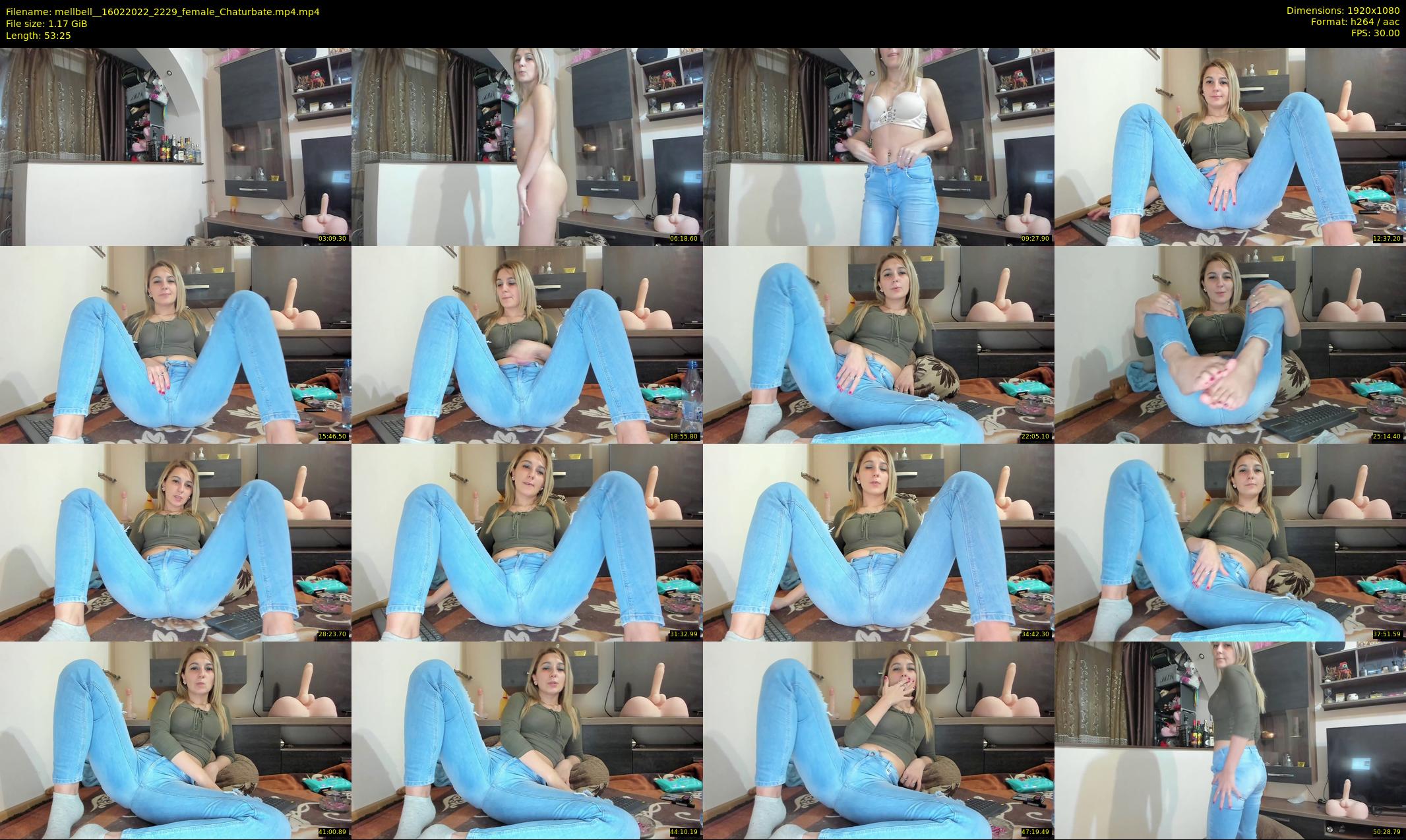 mellbell_ — 54 minute Chaturbate female cam show recording, 1080p, Feb 16, 2022