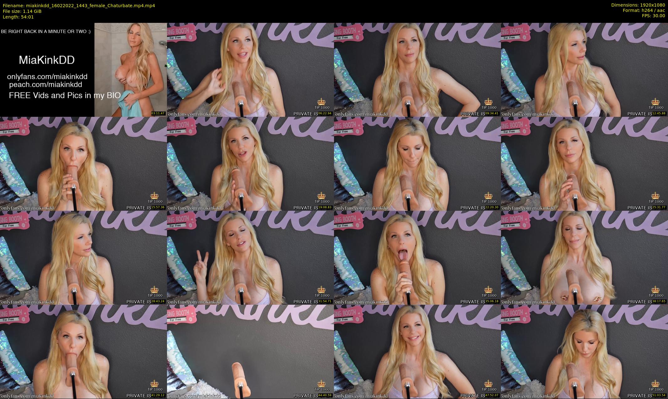 miakinkdd — 55 minute Chaturbate female cam show recording, 1080p, Feb 16, 2022