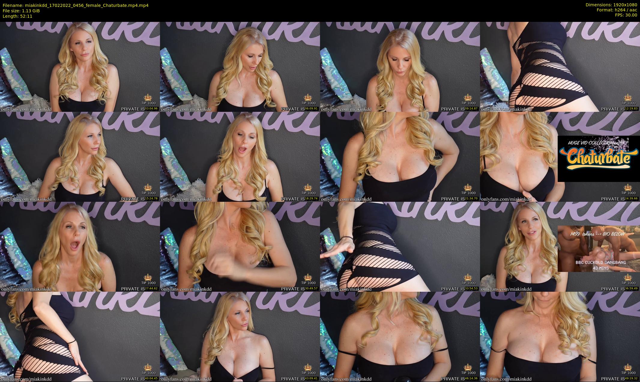 miakinkdd — 53 minute Chaturbate female cam show recording, 1080p, Feb 17, 2022