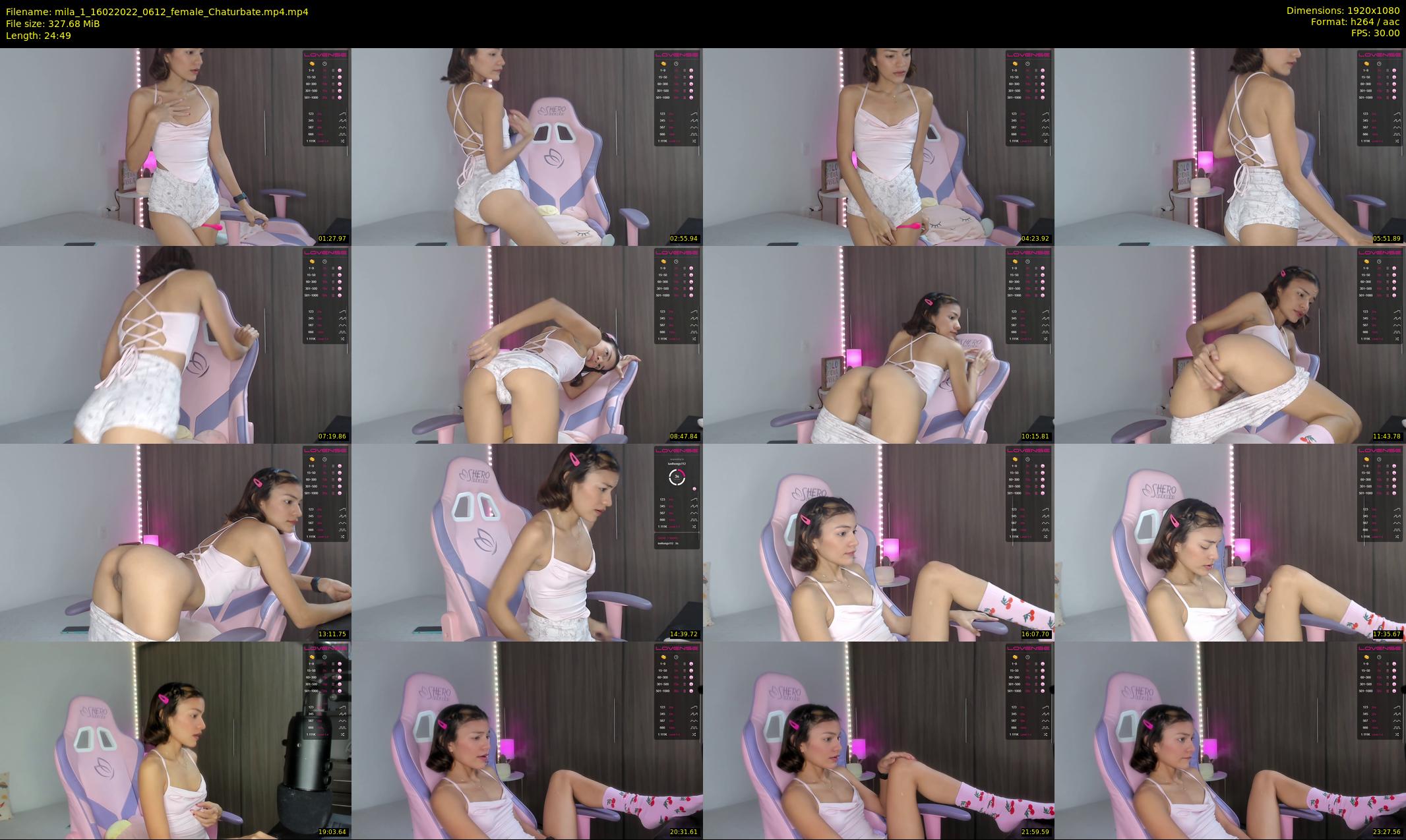 mila_1 — 25 minute Chaturbate female cam show recording, 1080p, Feb 16, 2022