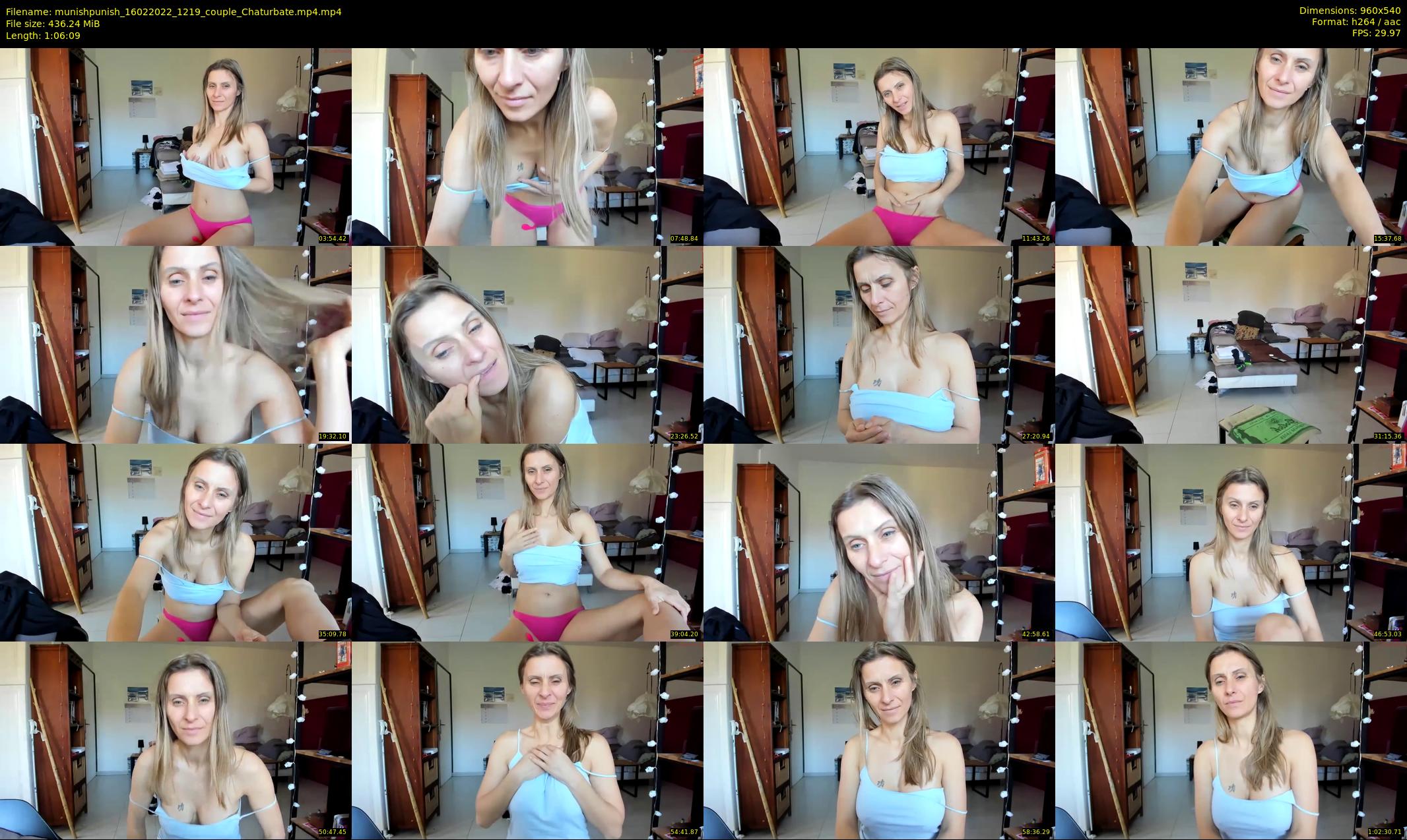munishpunish — 67 minute Chaturbate couple cam show recording, 480p, Feb 16, 2022