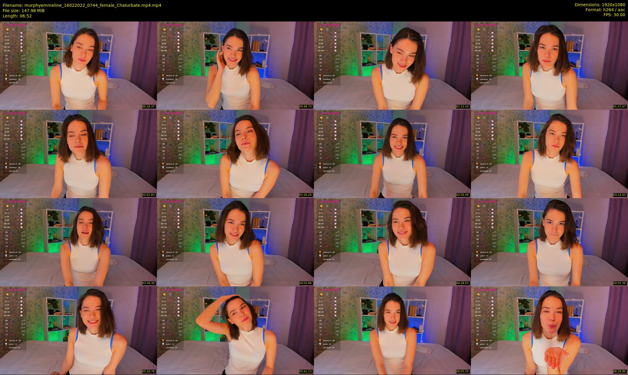 murphyemmeline — 7 minute Chaturbate female cam show recording, 1080p, Feb 16, 2022