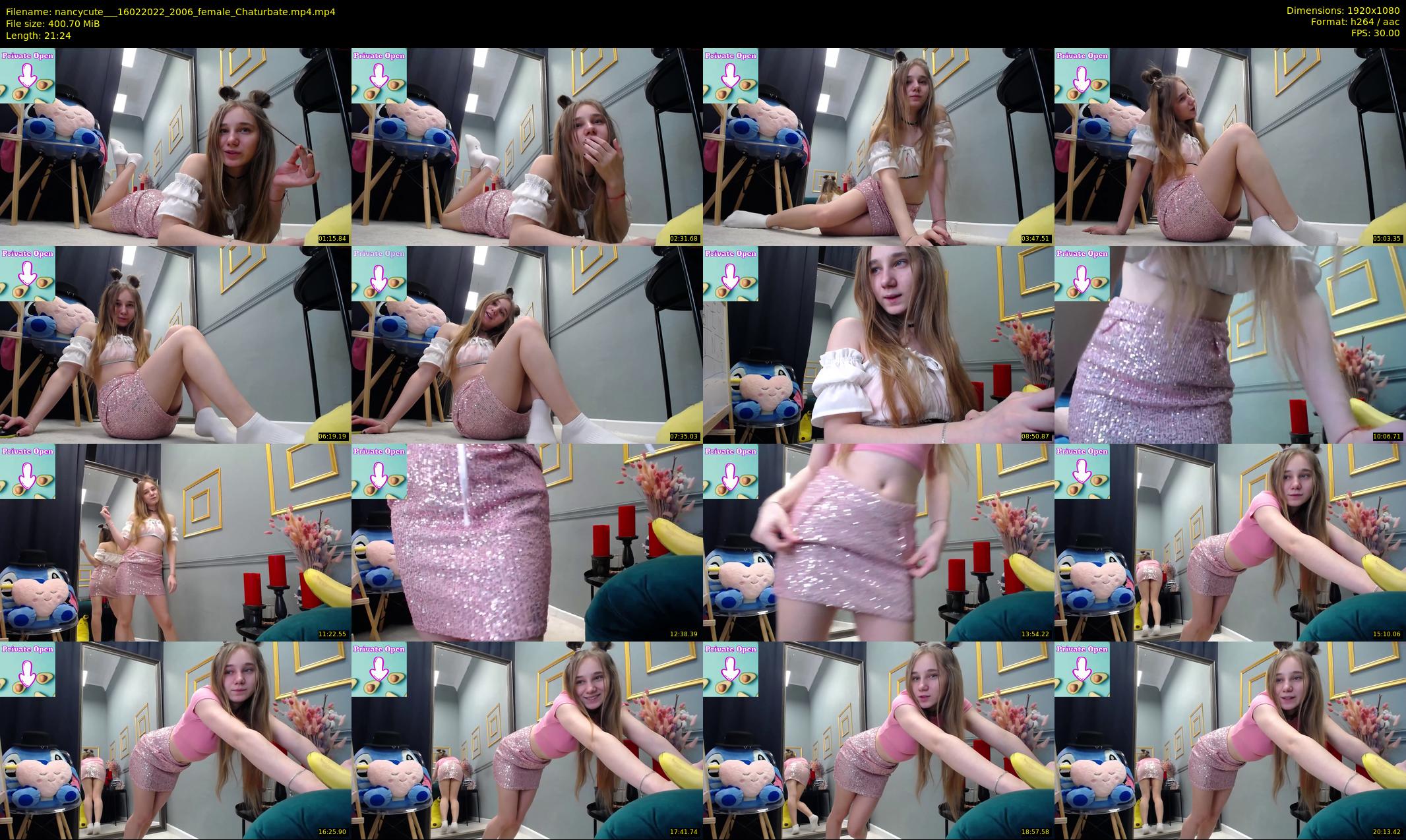 nancycute__ — 22 minute Chaturbate female cam show recording, 1080p, Feb 16, 2022