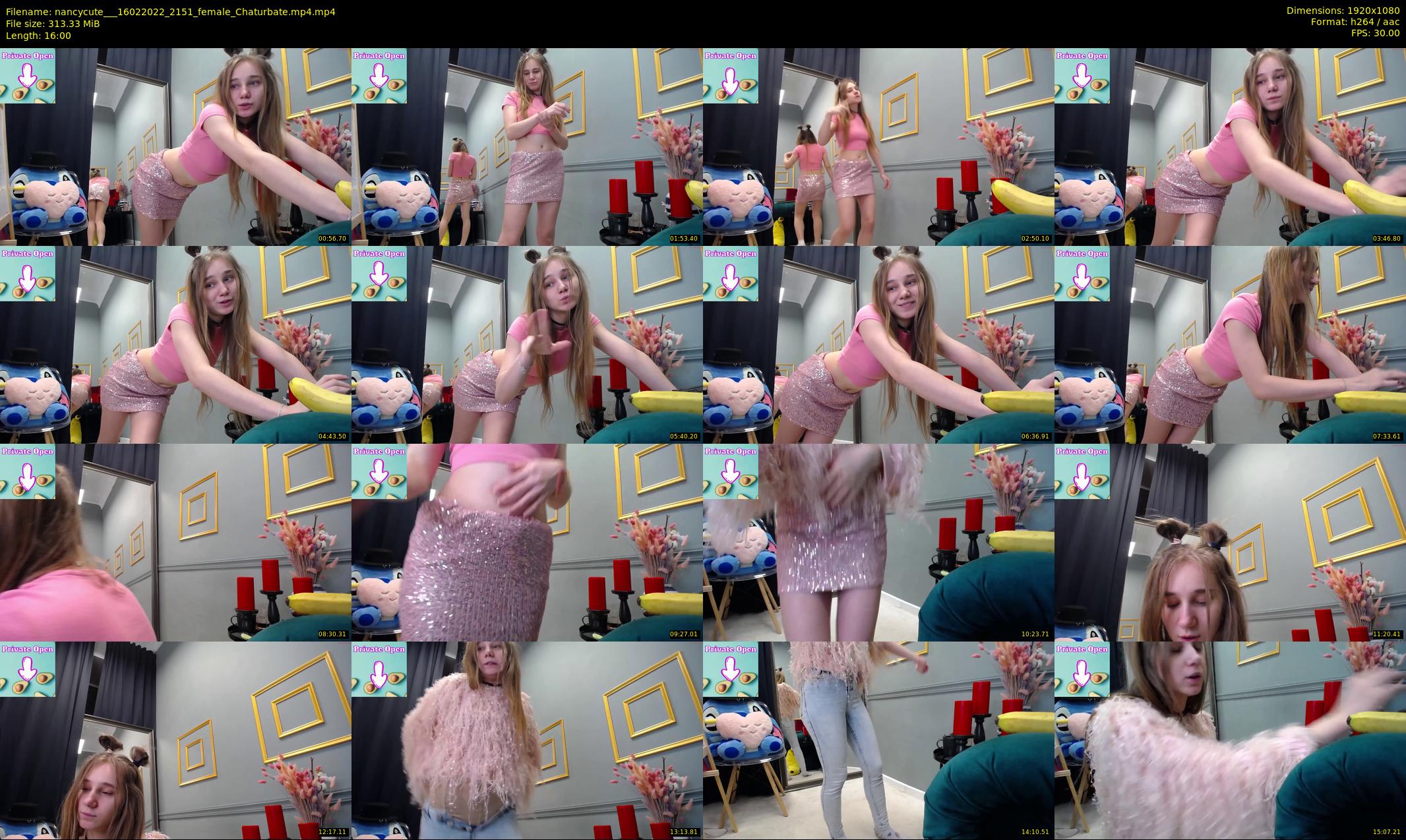 nancycute__ — 16 minute Chaturbate female cam show recording, 1080p, Feb 16, 2022