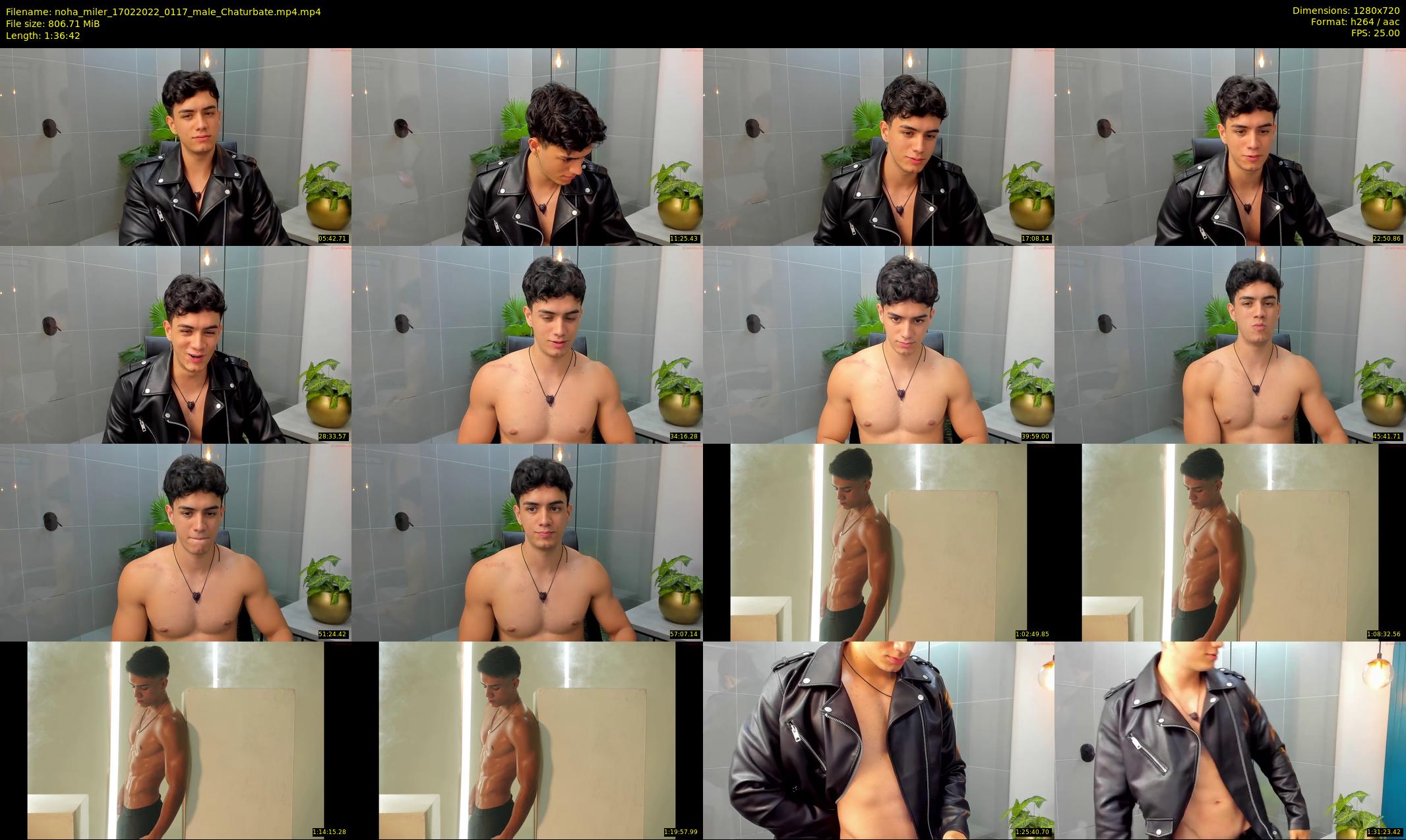 noha_miler — 97 minute Chaturbate male cam show recording, 720p, Feb 17, 2022