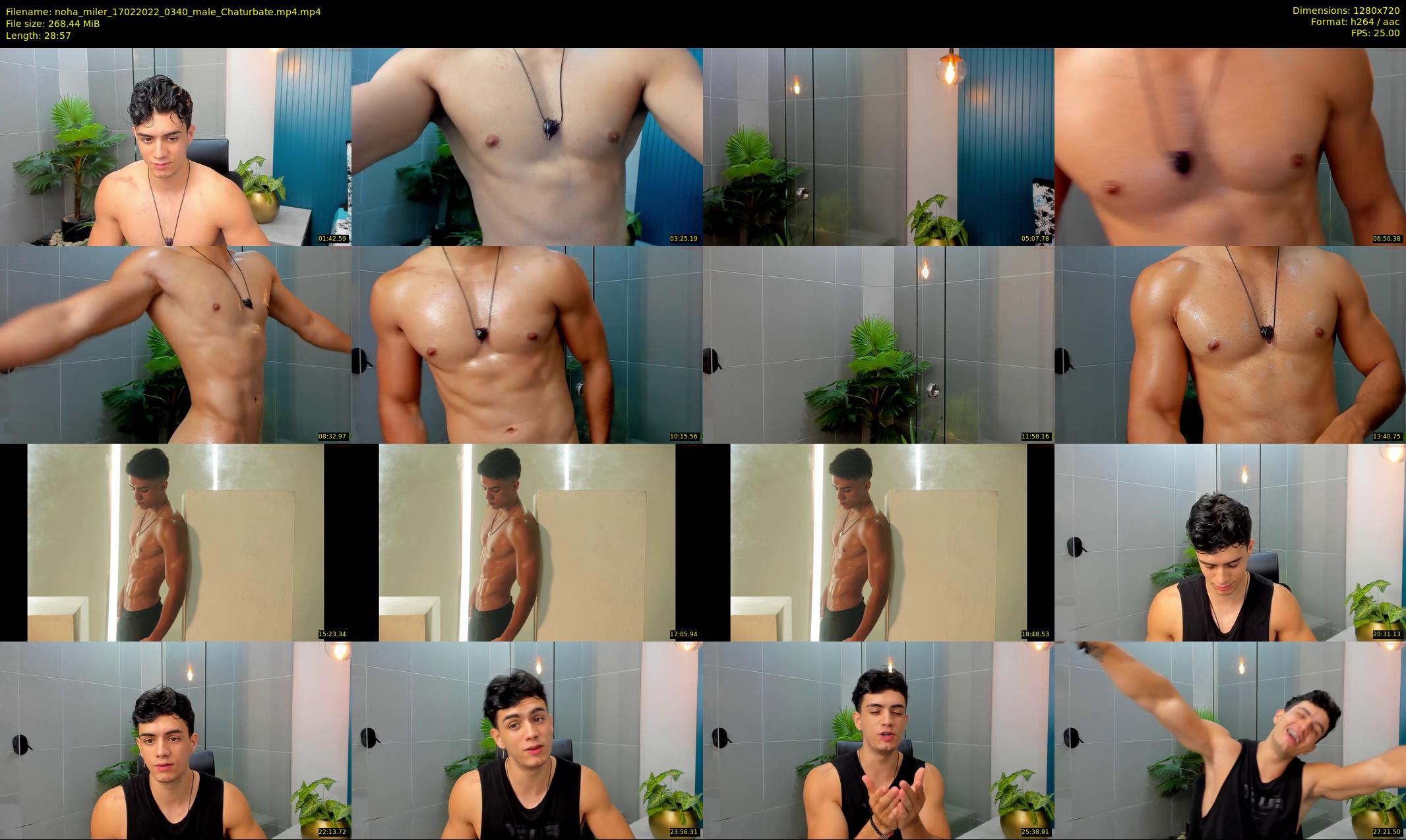 noha_miler — 29 minute Chaturbate male cam show recording, 720p, Feb 17, 2022