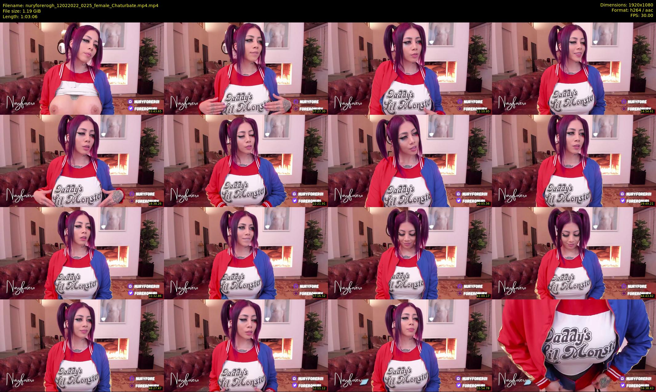 nuryforerogh — 64 minute Chaturbate female cam show recording, 1080p, Feb 12, 2022